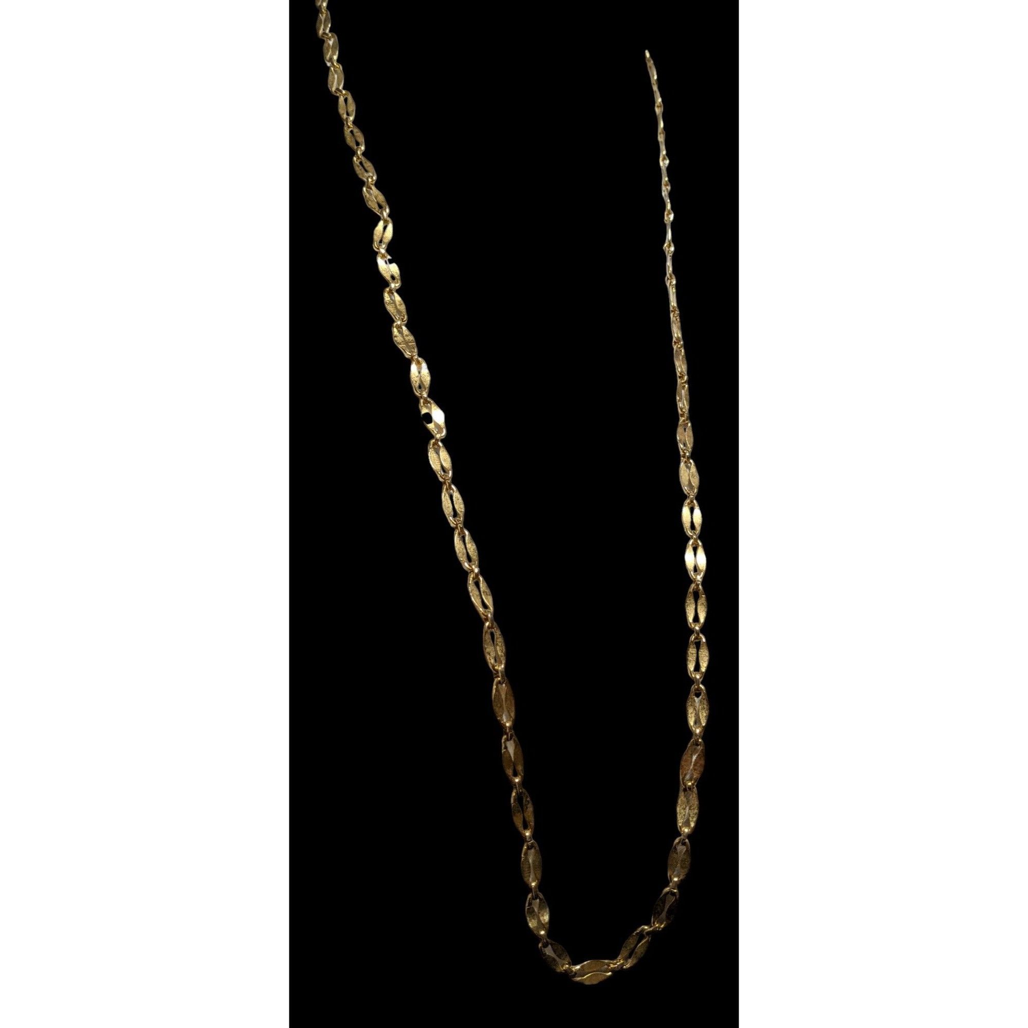 Other Vintage Gold Oval Link Chain Necklace Size ONE SIZE - 6 Thumbnail