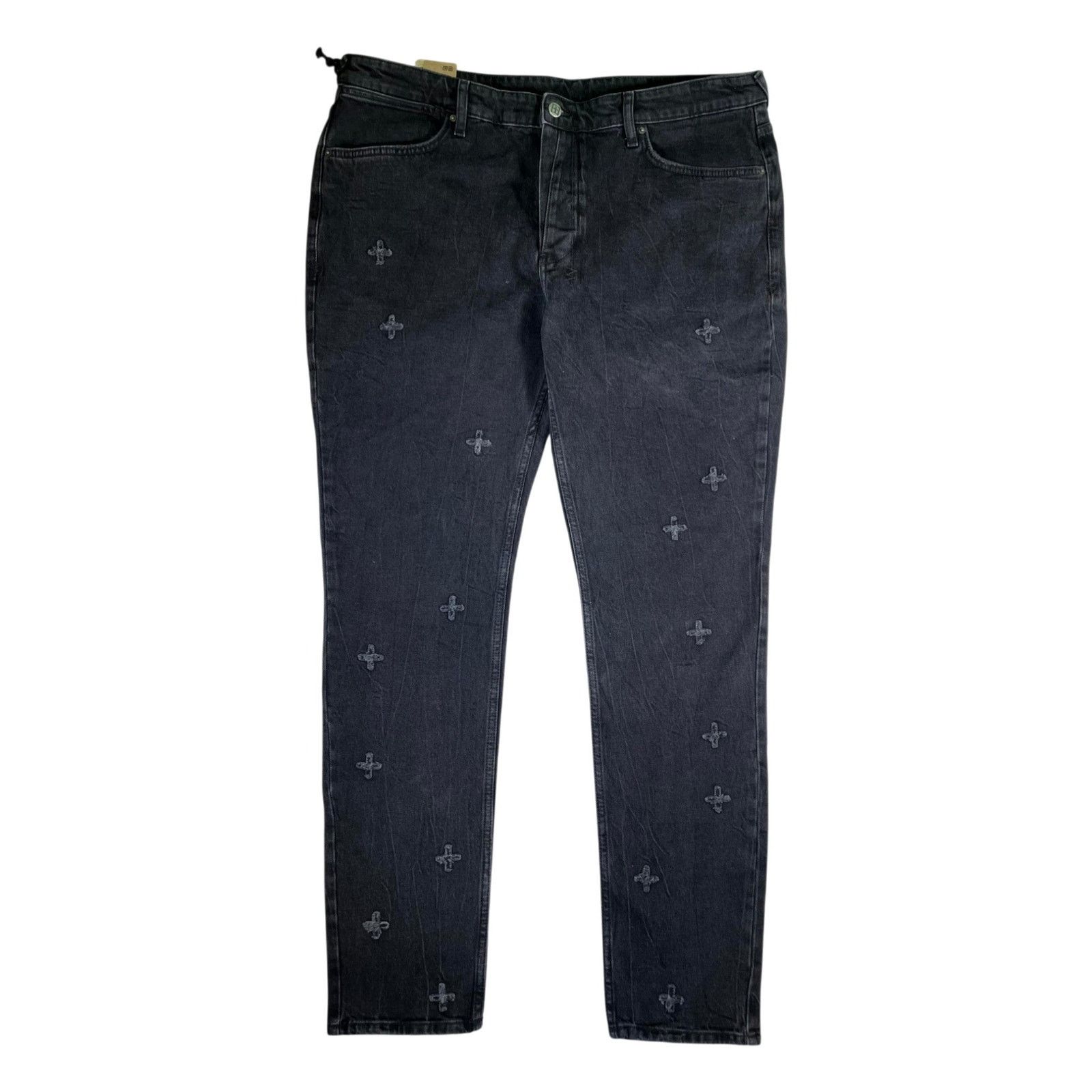 Ksubi Plus Monogram Black Jeans