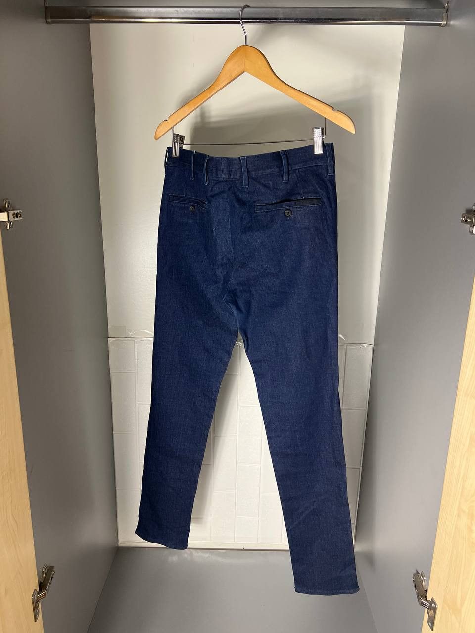 Prada VINTAGE PRADA DENIM SKINNY JEANS ITALIAN DESIGNER CASUAL Size US 32 / EU 48 - 13 Thumbnail
