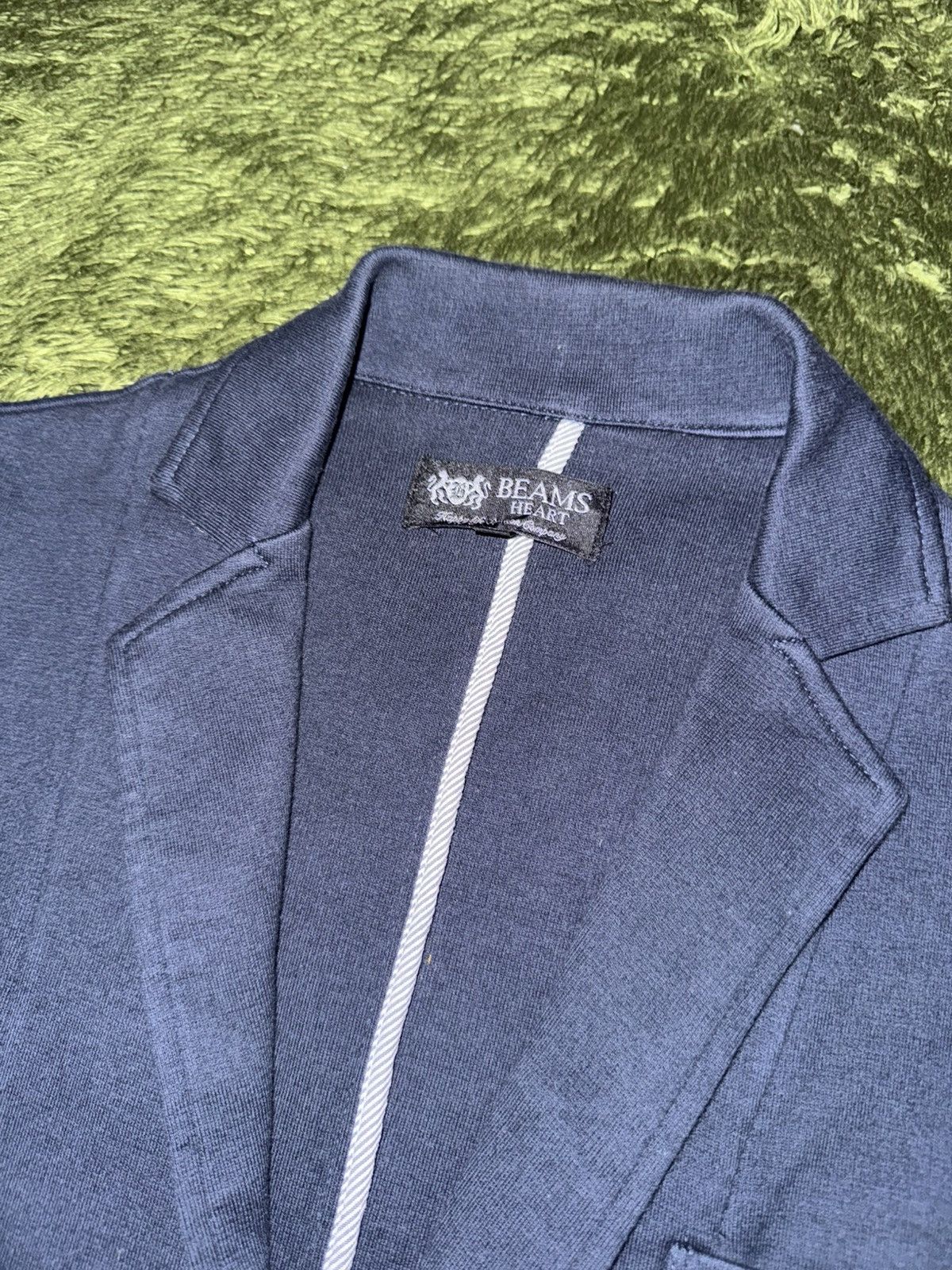 Beams Japan [M] Beams Heart Classic Fit Cotton Blazer Navy Size US M / EU 48-50 / 2 - 3 Thumbnail