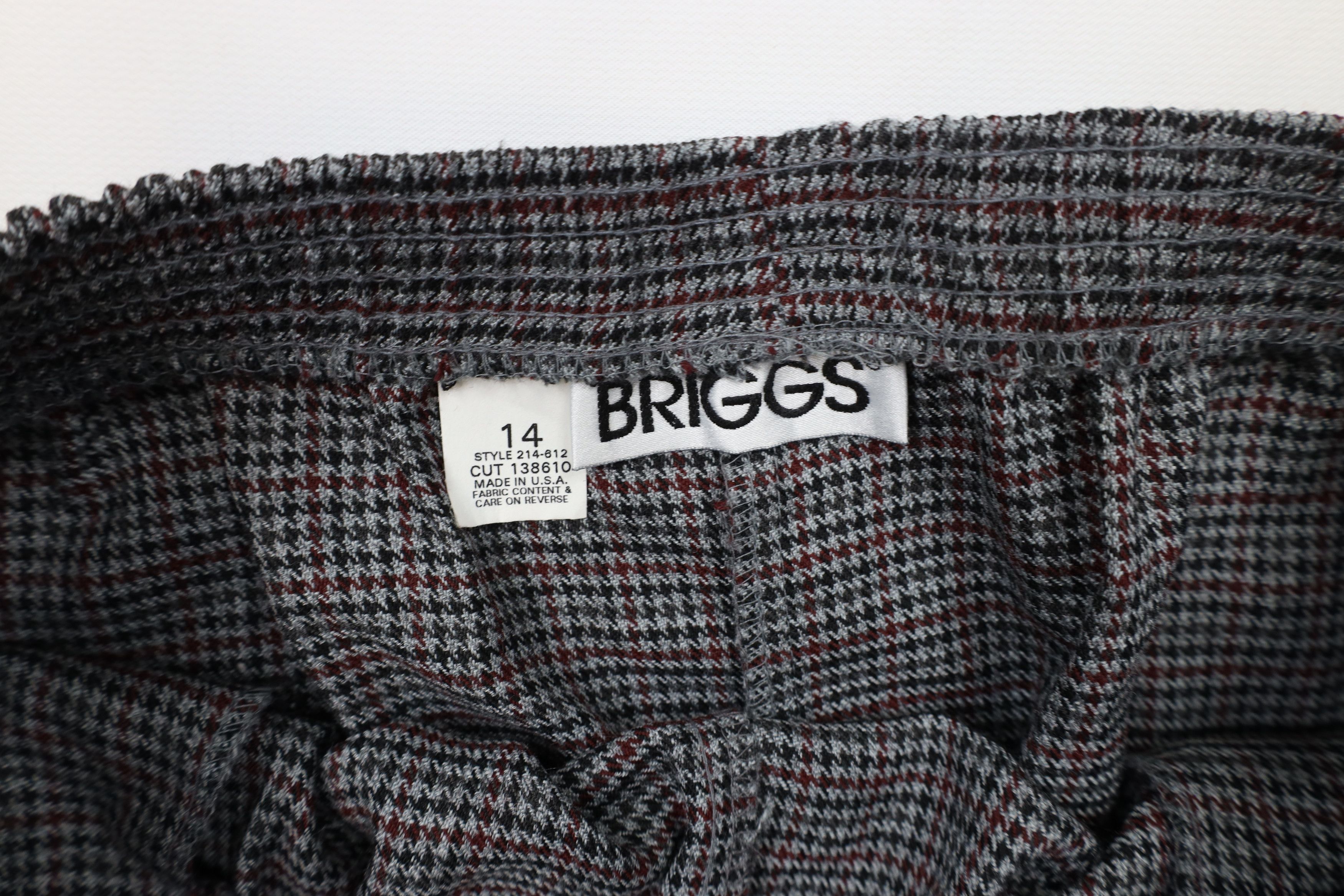 Vintage Vintage 90s Streetwear Leg Houndstooth Pants Trousers USA Size 36" / US 14 / IT 50 - 5 Thumbnail