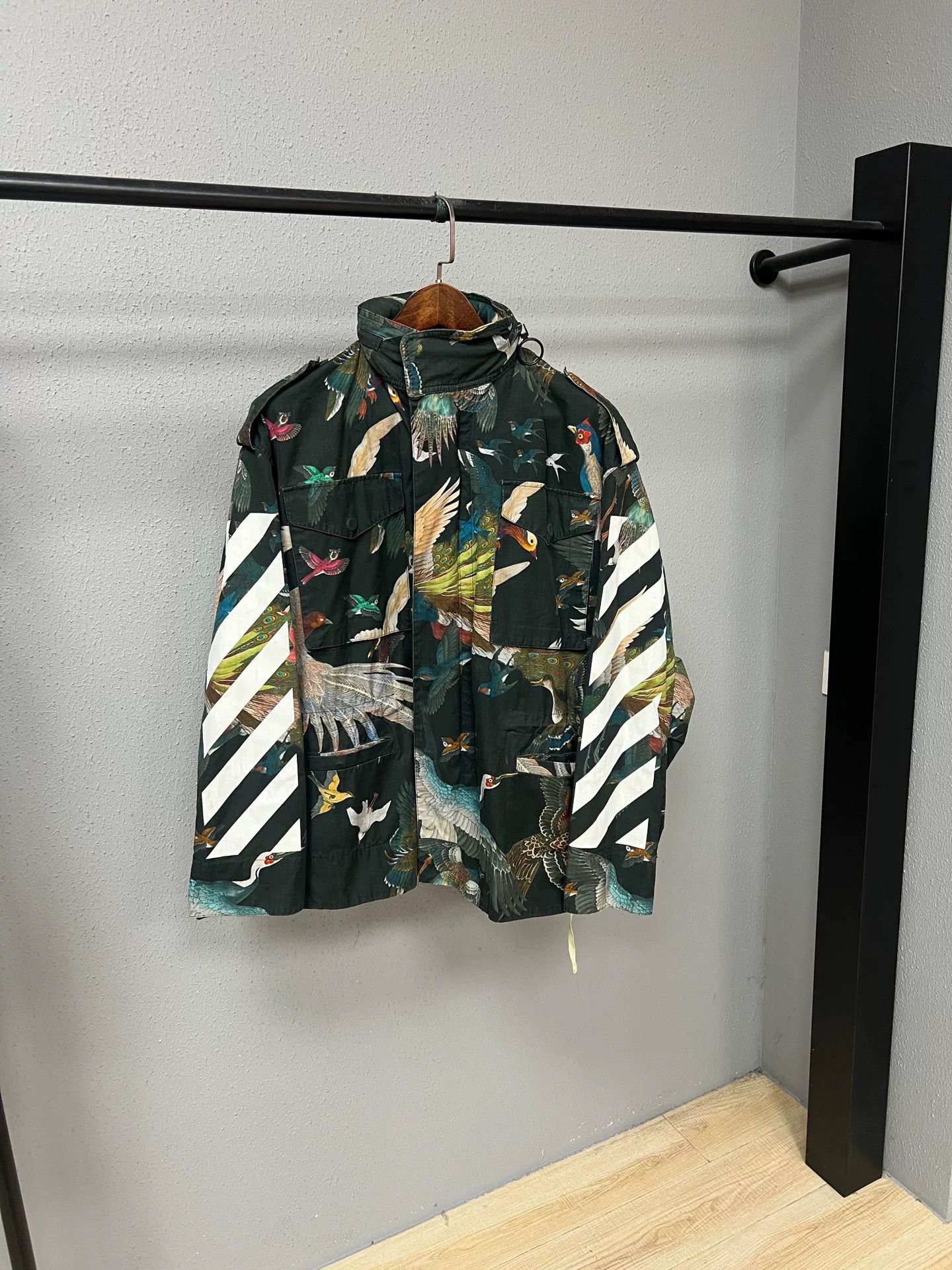 Off White Crane Jacket