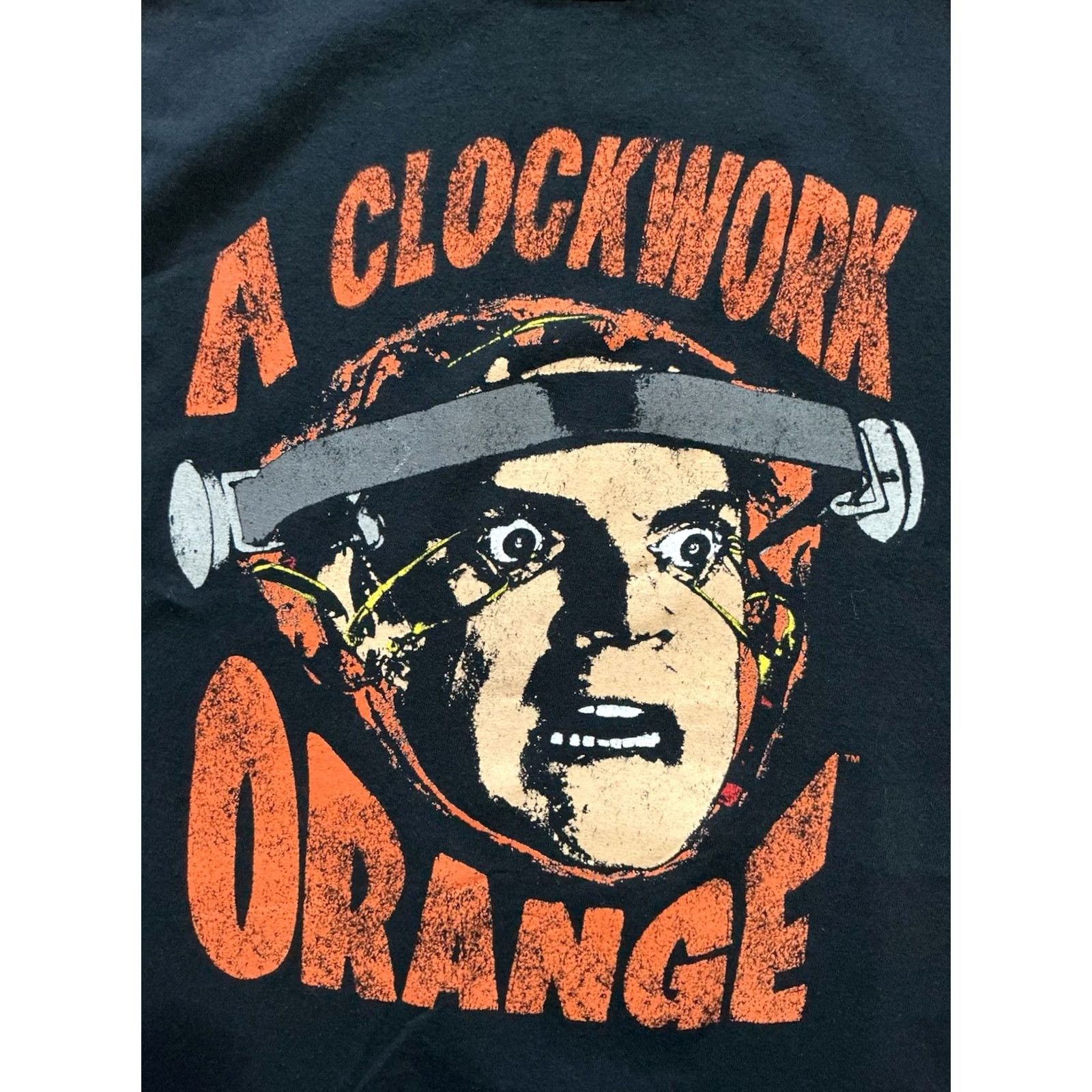 Ripple Junction VINTAGE Ripple Junction A Clockwork Orange Stanley Kubrick Sci Fi Movie Film Black T-Shirt XL Mens Size US XL / EU 56 / 4 - 7 Thumbnail