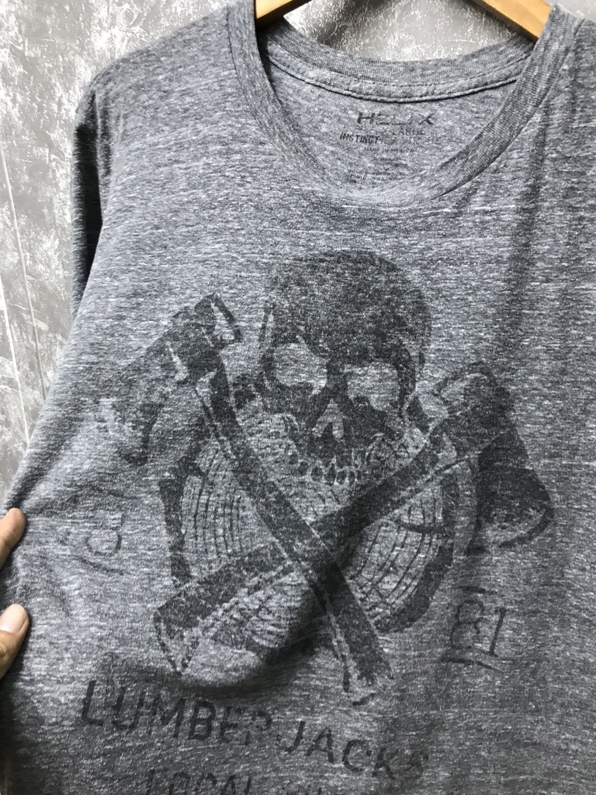 Affliction × Helix × Southpole Helix Affliction Skull Axe Y2K Graphic Tee Size US XL / EU 56 / 4 - 3 Thumbnail