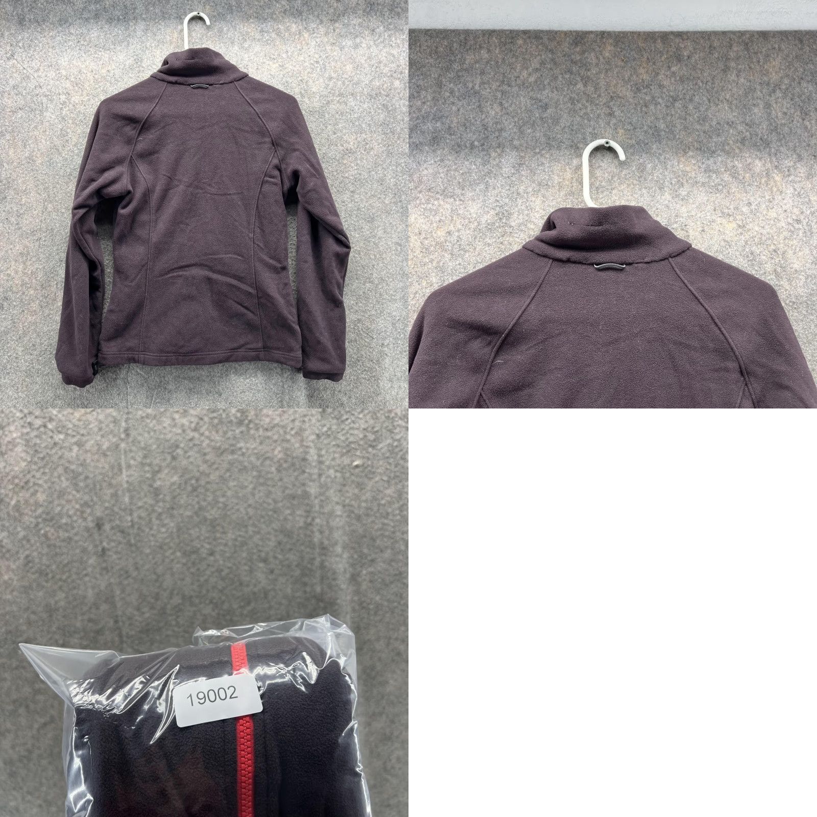 The North Face VINTAGE? The North Face Sweater Women XS Polartec Burgundy Full Zip Fleece Jacket Size XS / US 0-2 / IT 36-38 - 9 Thumbnail