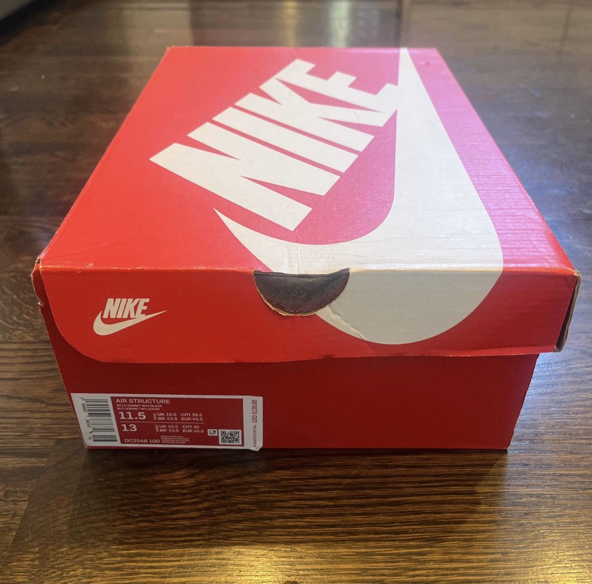 Nike Nike Air Structure Triax 91'Persian Violet' 2021 size 11.5 Size US 11.5 / EU 44-45 - 7 Thumbnail