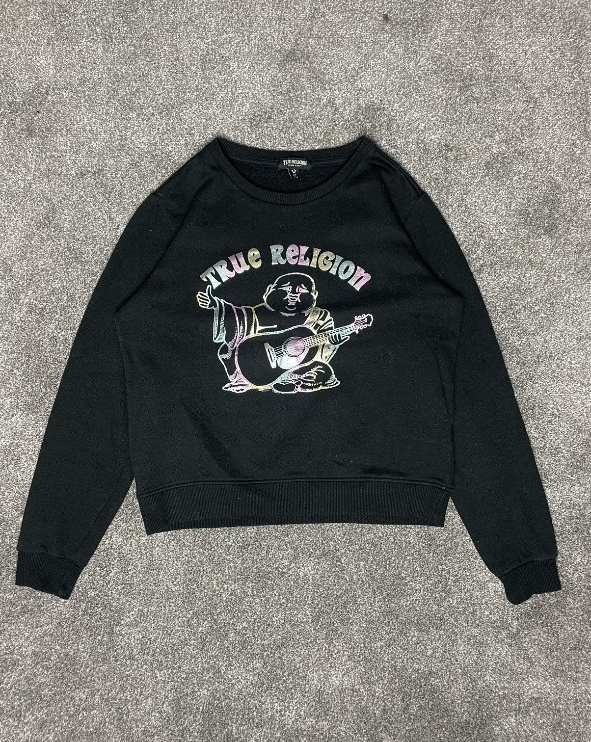 True Religion True Religion Crewneck colourful logo buddha Size S / US 4 / IT 40 - 1 Thumbnail