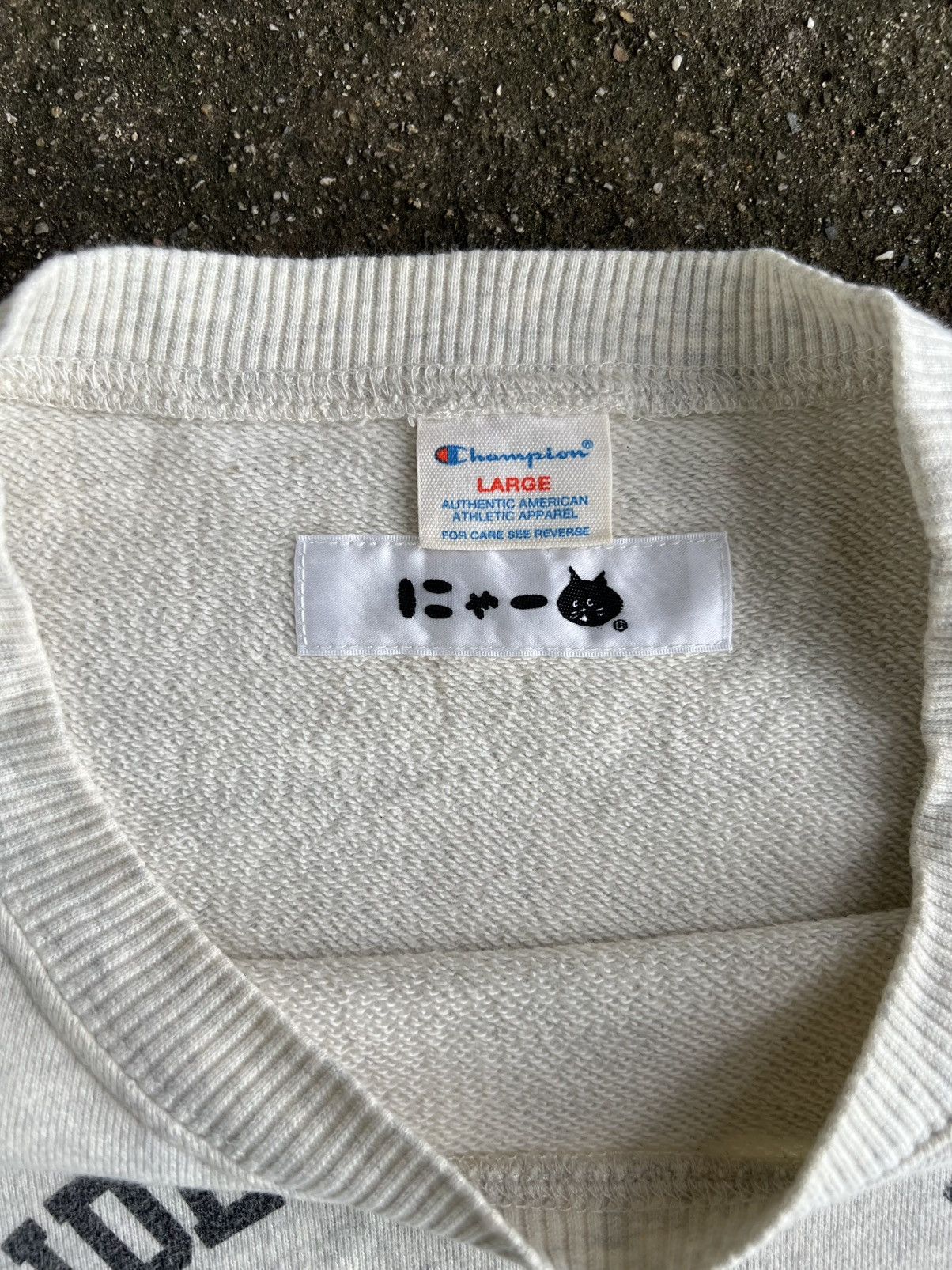 Champion × Ne-Net Ne-net x champion Long Sleeve Tee Size US M / EU 48-50 / 2 - 7 Thumbnail