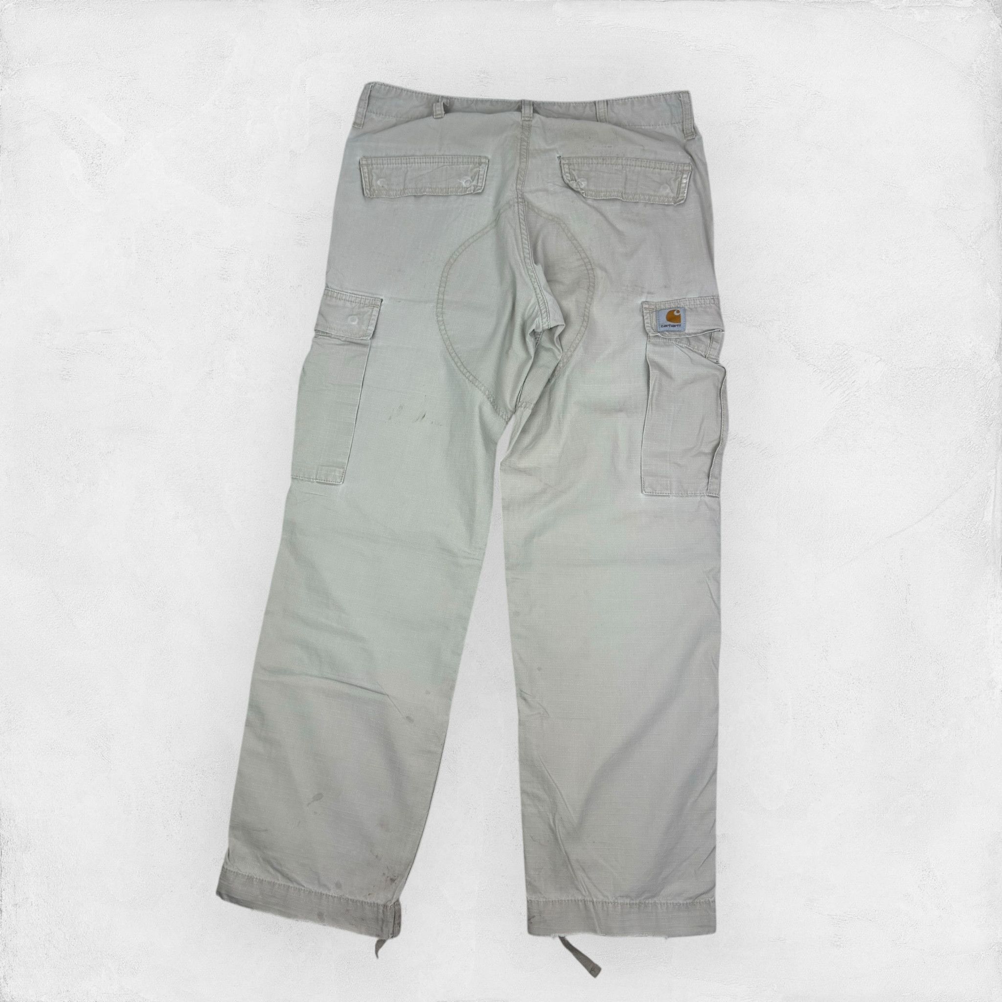 Carhartt Carhartt Men's Logo Straight Leg Streetwear Cargo Pants Size US 29 - 2 Thumbnail