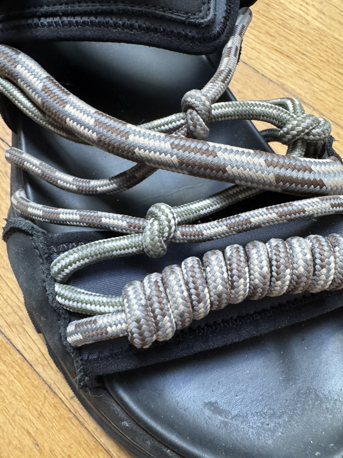 Dior Rubber Sole H-Town Rope Sandals Size US 9.5 / EU 42-43 - 9 Thumbnail