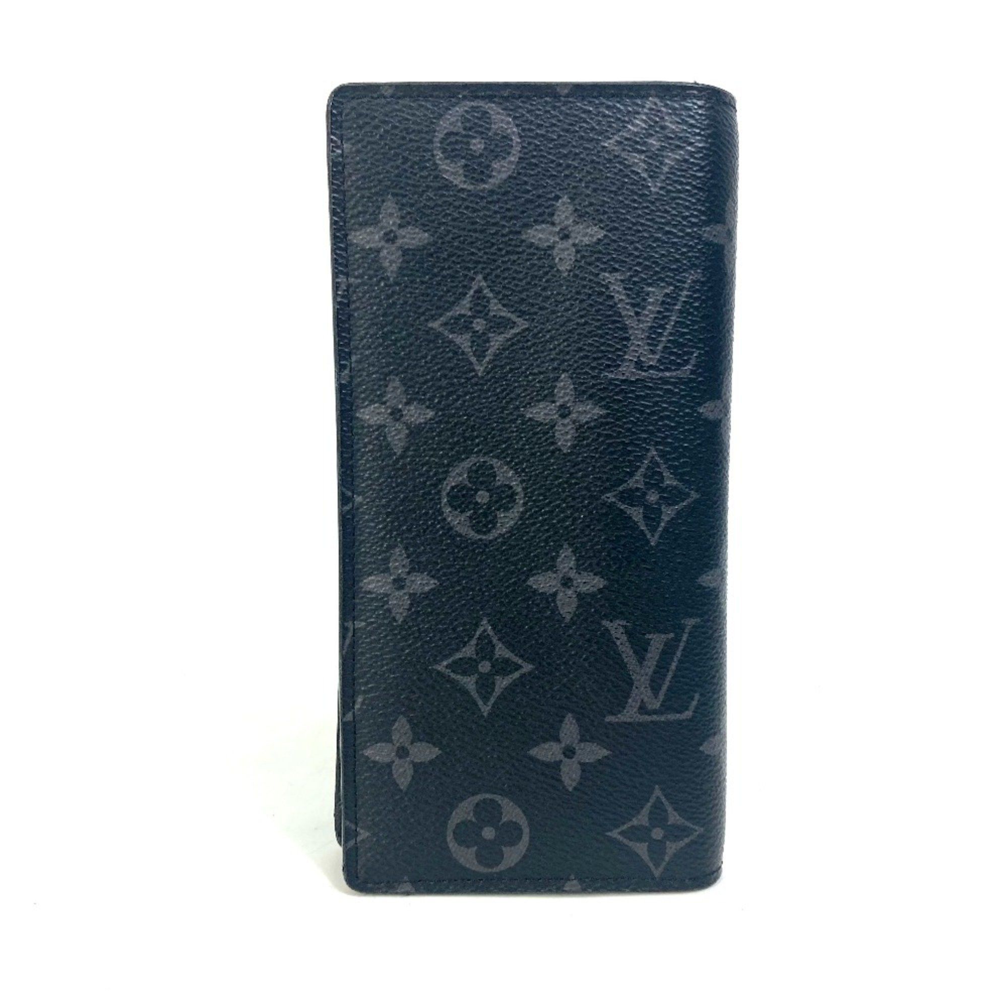 Louis Vuitton Louis Vuitton M61697 MonogramEclipse Folded wallet Long Wallet Black Size ONE SIZE - 1 Thumbnail