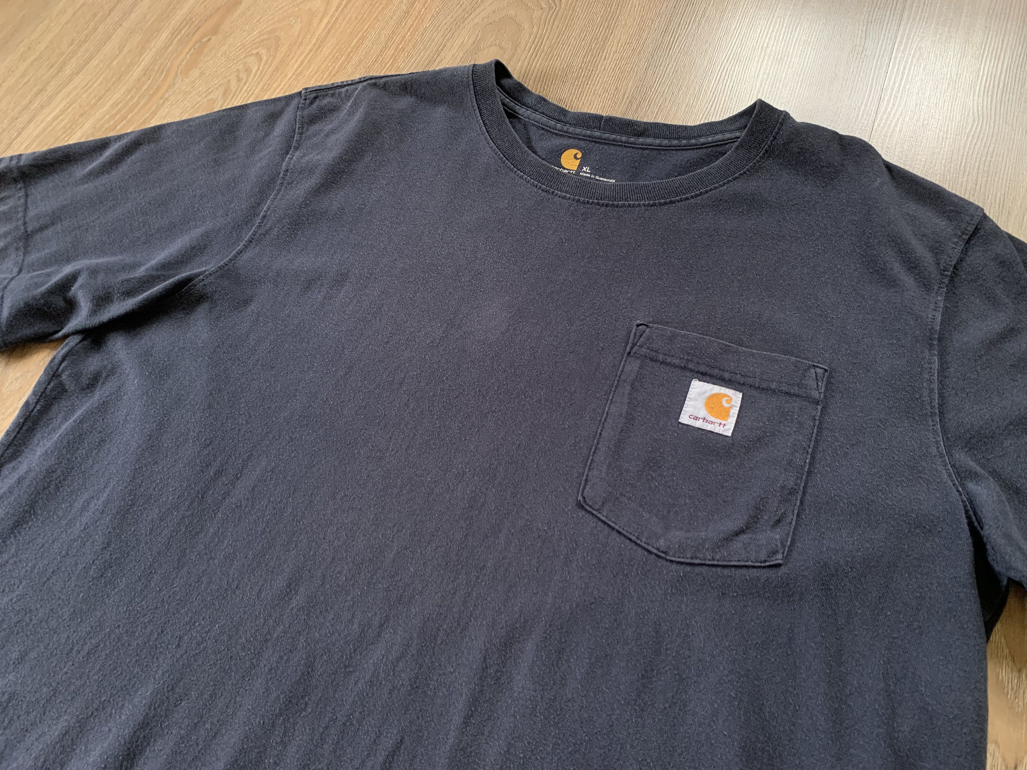 Carhartt × Vintage Vintage Carhartt Relaxed Fit Patch Pocket T-Shirt Size US XL / EU 56 / 4 - 4 Thumbnail