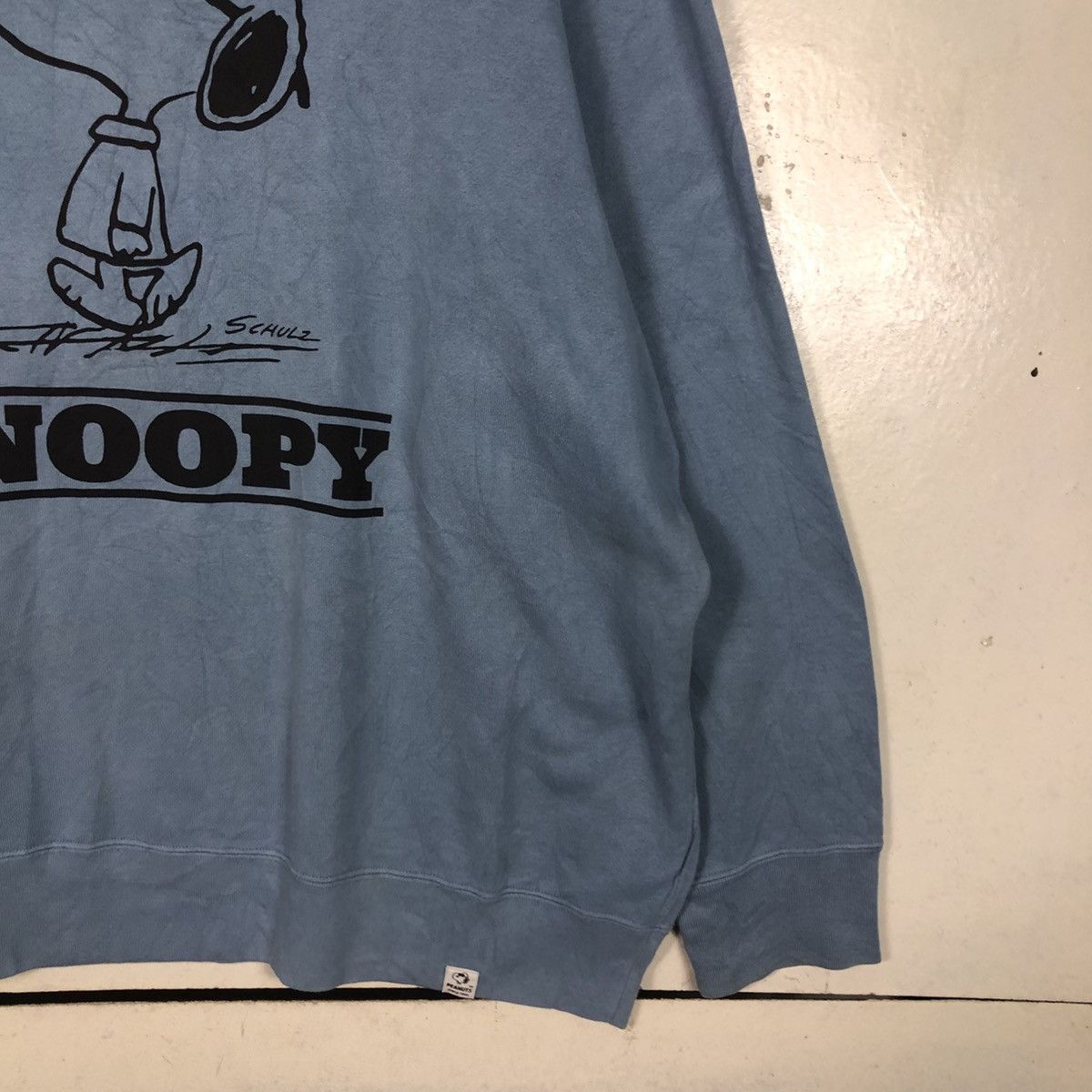 Japanese Brand 📌Vintage Sweatshirt Snoopy Big Logo Size US XXL / EU 58 / 5 - 7 Thumbnail