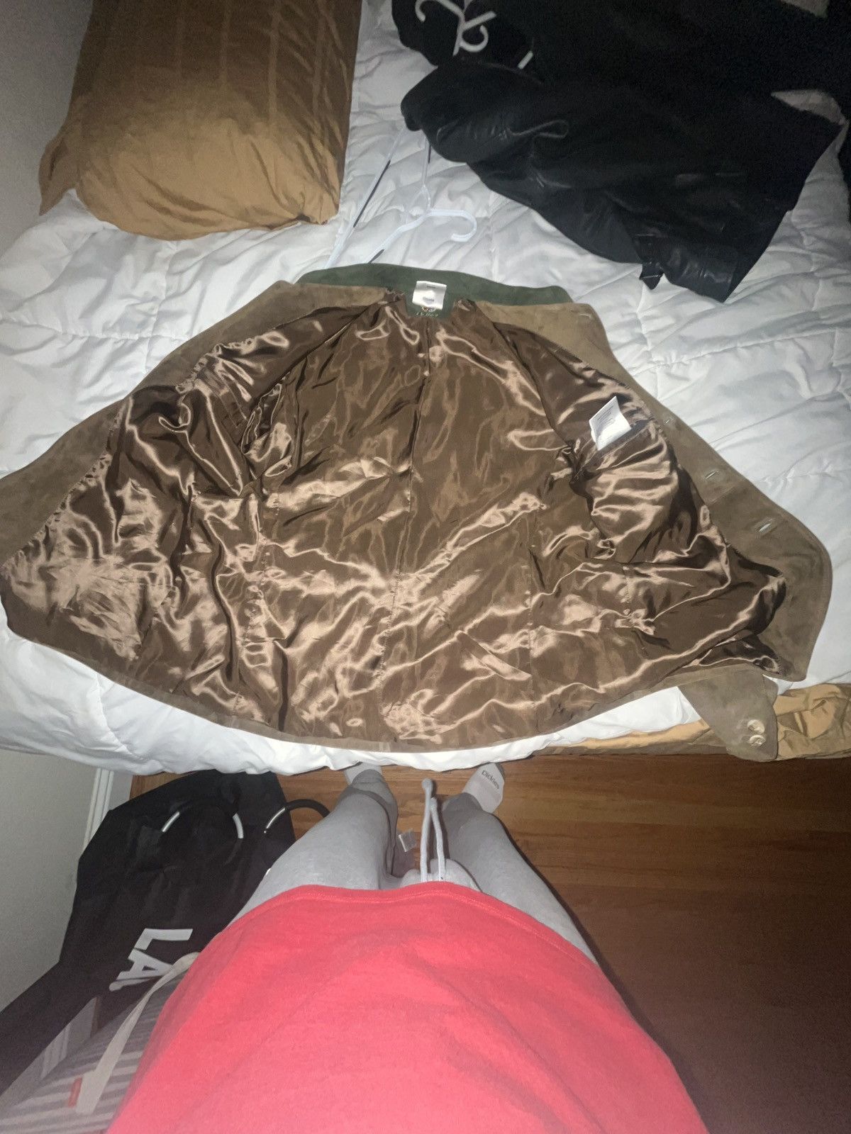 Other Meindl Austria Suede Trachten Jacket Premium BavarianLeather Size 52R - 3 Thumbnail
