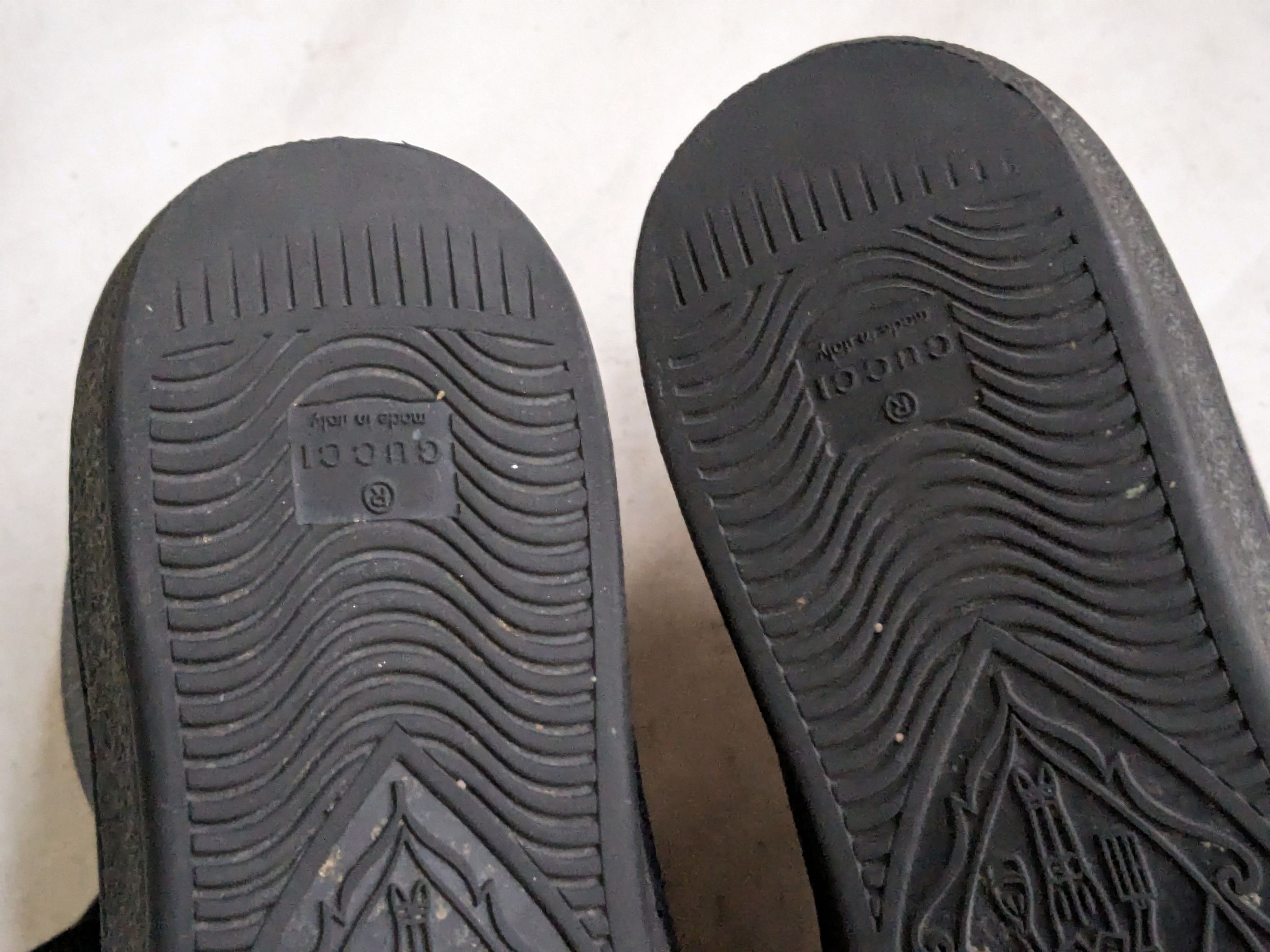 Gucci Gucci High Top Sneakers Black 8.5 Leather Monogram GG Size US 8.5 / EU 41-42 - 14 Thumbnail