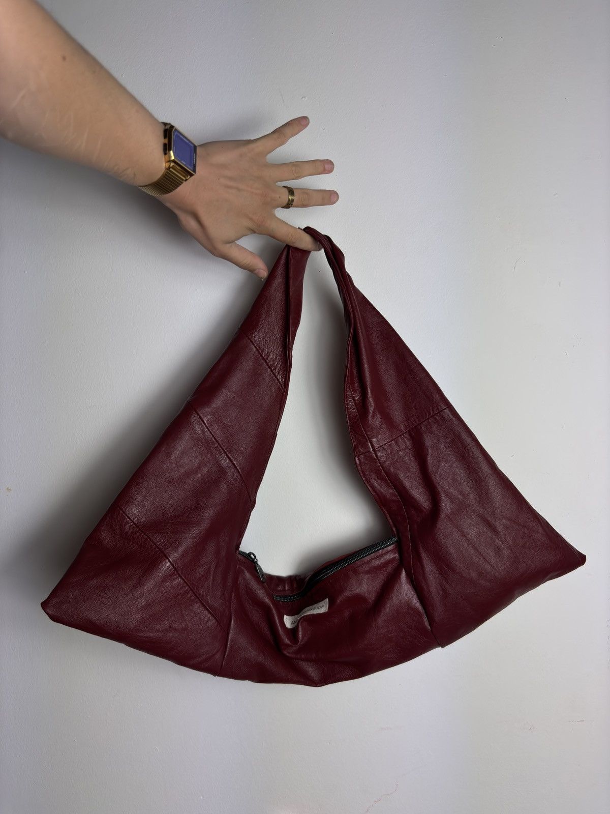 Designer Weird shoulder bag brown hand shoulder hobo Size ONE SIZE - 2 Thumbnail