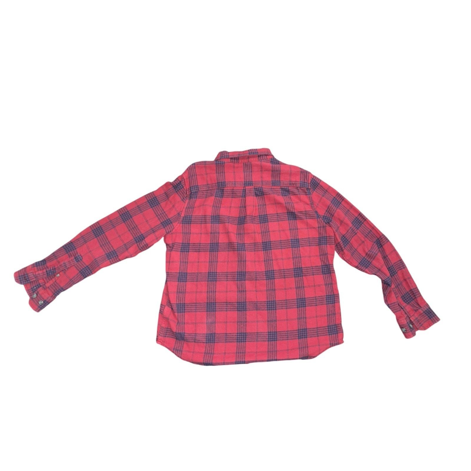 Eddie Bauer Plaid Flannel Long-sleeve button up Shirt Casual Outdoors Size US L / EU 52-54 / 3 - 2 Thumbnail