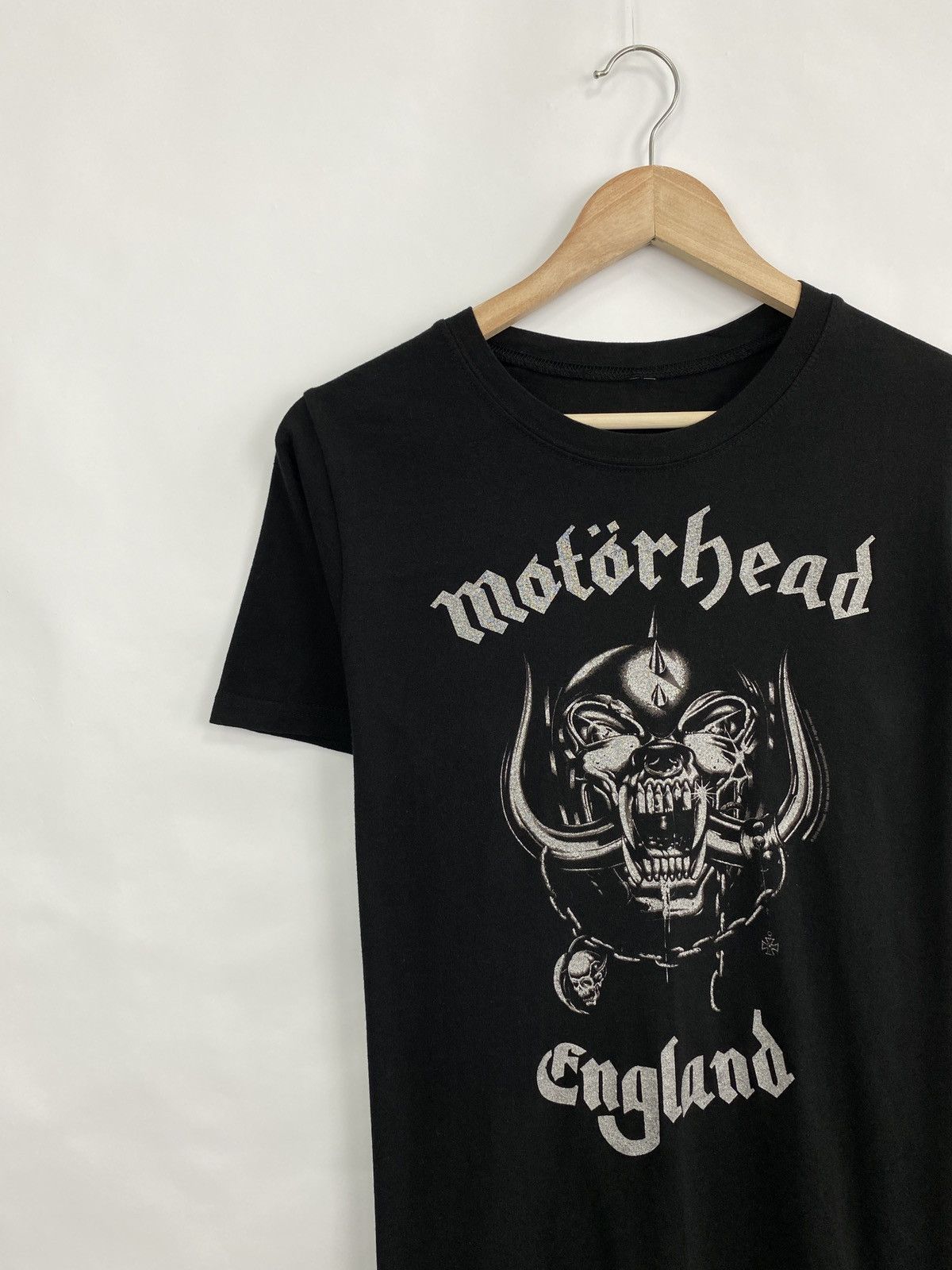 Band Tees × Vintage 🇬🇧 Vintage Motorhead Rock Band T-Shirt Retro Rare Hype Y2K Size US M / EU 48-50 / 2 - 2 Thumbnail