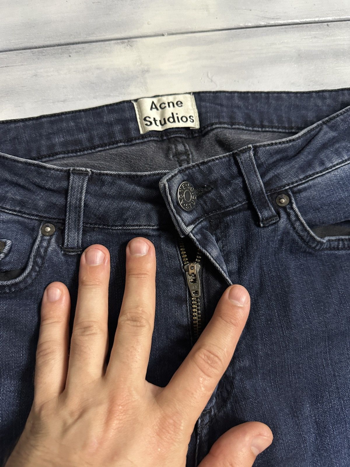 Acne Studios Rare Luxury Jeans Acne Studio Denim WMN Pants Size 29/32. Size 29" - 6 Thumbnail