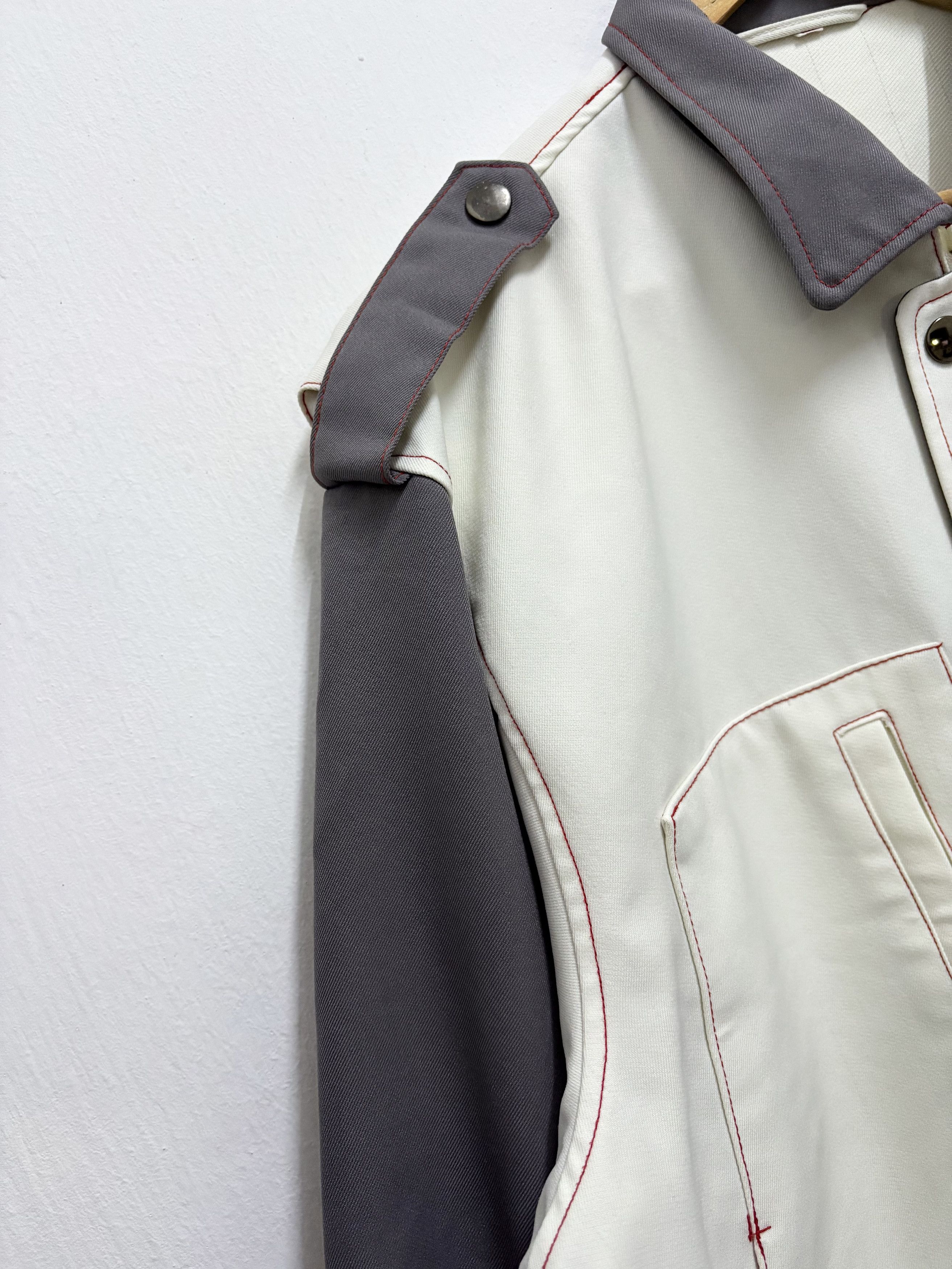 Japanese Brand × Vintage Vintage 90's Nissan Work Wear Retro " Staff " Lights Jacket Size US L / EU 52-54 / 3 - 7 Thumbnail