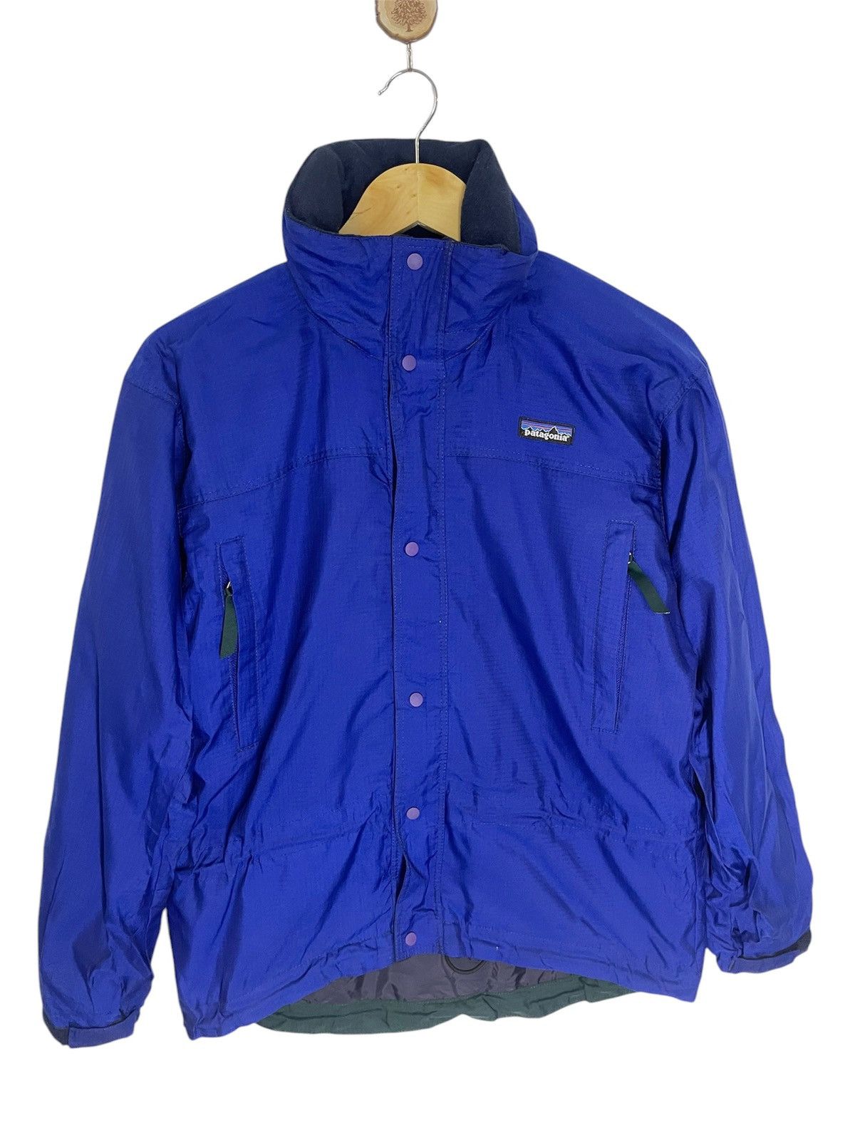 Patagonia 90’s PATAGONIA WINDBREAKER HOODIES OUTDOOR Size US S / EU 44-46 / 1 - 1 Thumbnail