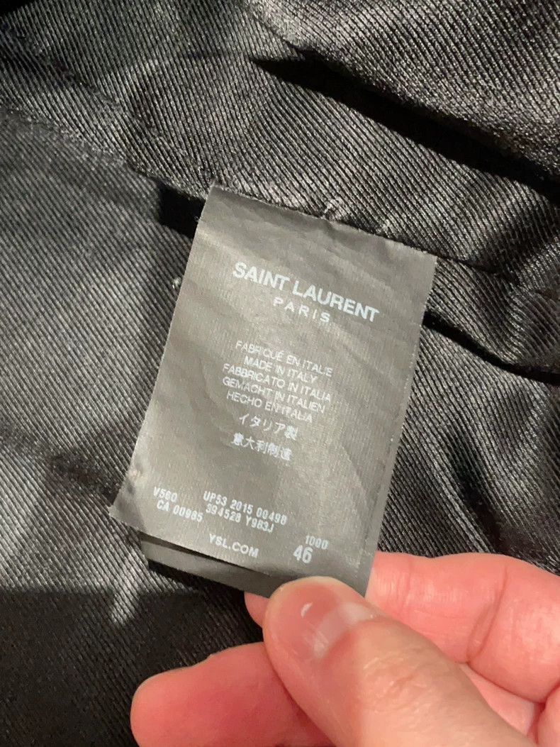 Saint Laurent Paris saint laurent black zip-up jacket-2507 Size US M / EU 48-50 / 2 - 8 Thumbnail