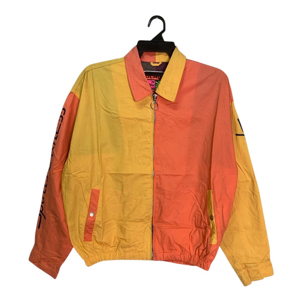 Japanese Brand × Vintage Rare Design Vintage Beach Sports Fitness Zipper Jackets Size US M / EU 48-50 / 2 - 1 Thumbnail