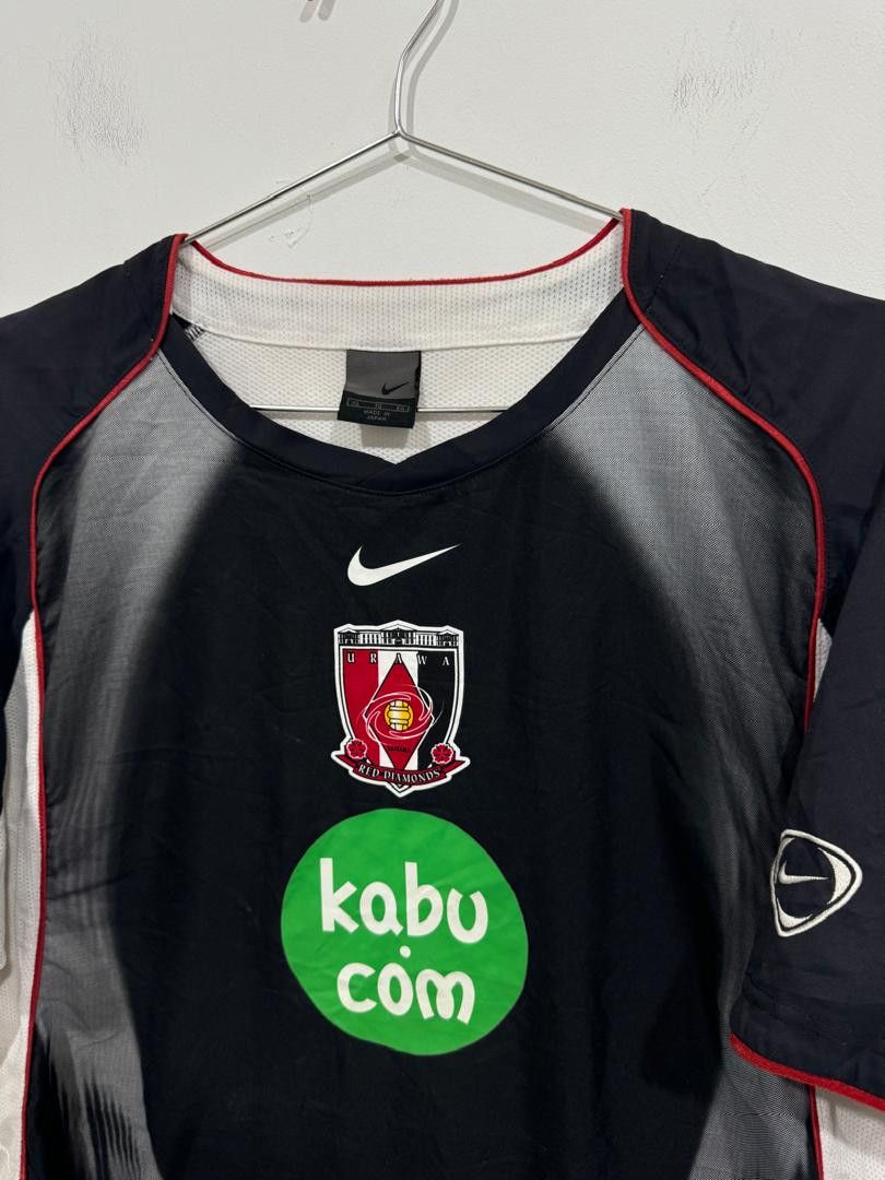 Japanese Brand × Nike Vintage Nike Urawa Red Diamonds Jersey Size US XL / EU 56 / 4 - 2 Thumbnail