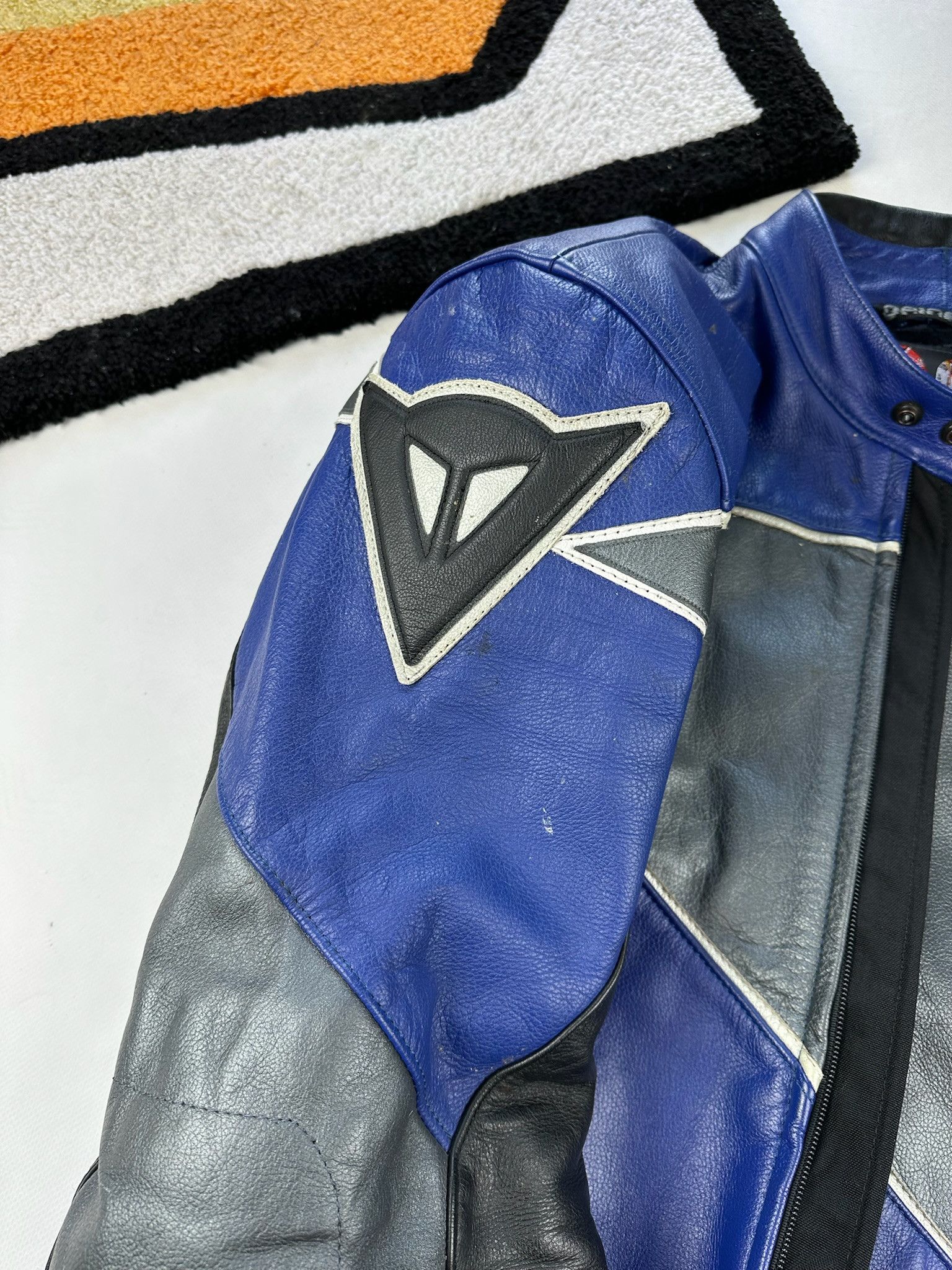 Dainese Vintage Dainese leather jacket moto biker punk tribal 90s Size US XL / EU 56 / 4 - 12 Thumbnail
