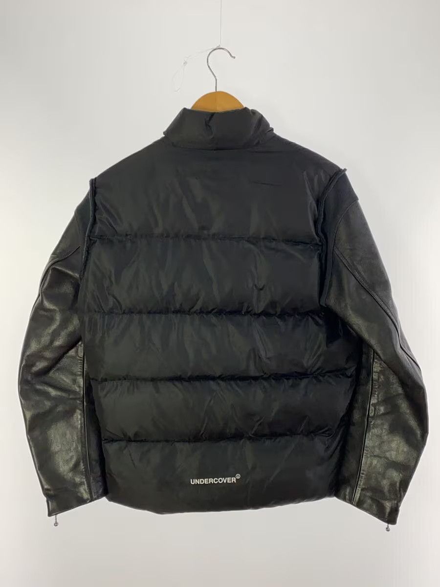 Undercover UC Ribs Lthr Switching Poly Down Jkt Black Size US M / EU 48-50 / 2 - 2 Thumbnail
