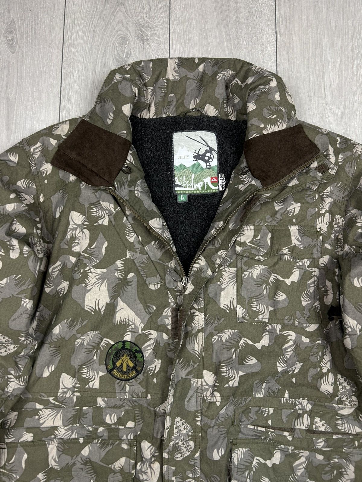 Quiksilver × Vintage Quiksilver Vintage Jacket size L Size US L / EU 52-54 / 3 - 3 Thumbnail