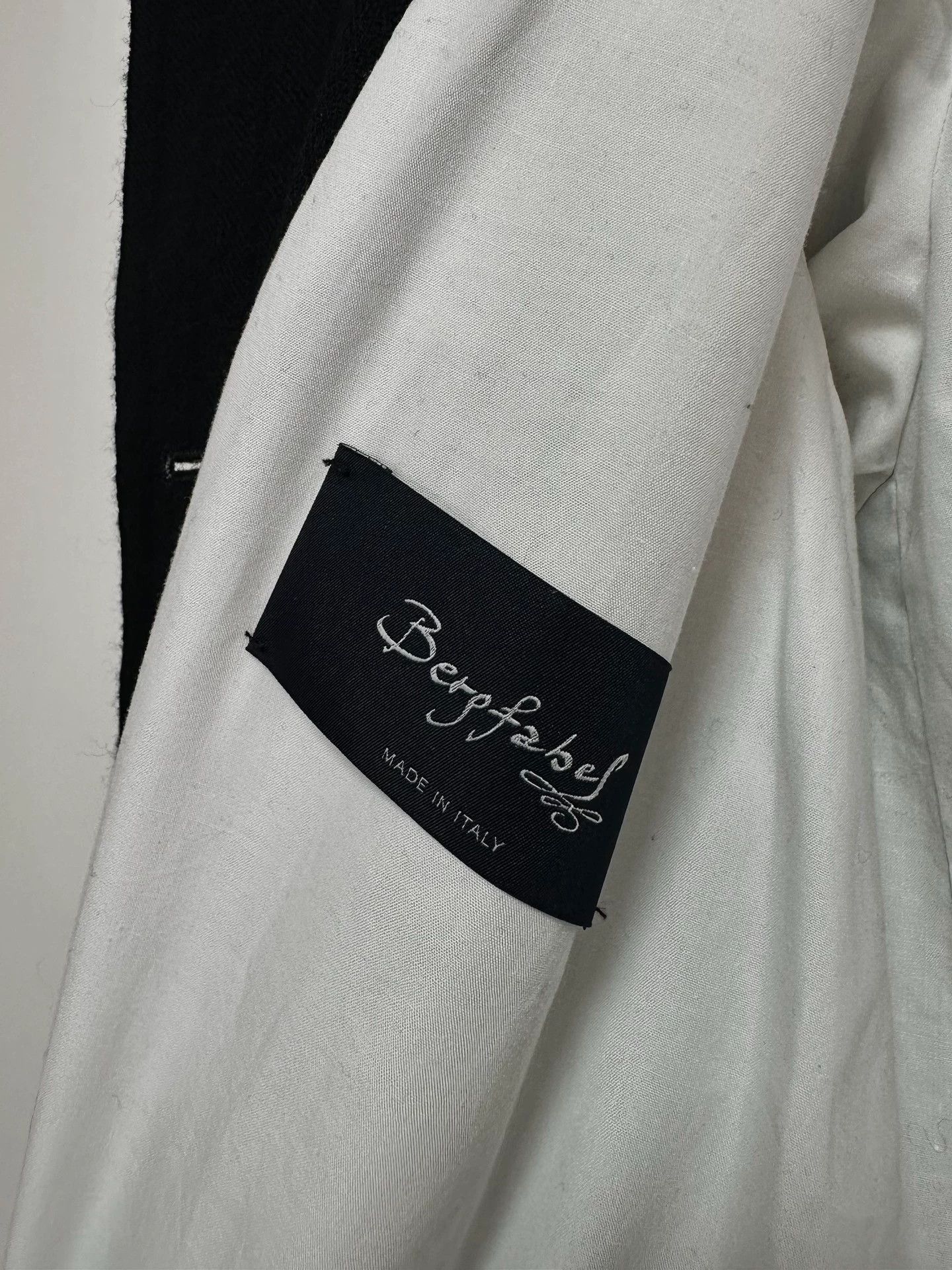 Bergfabel Bergfabel Double Breasted Wool Long Overcoat Black Size S / US 4 / IT 40 - 6 Thumbnail