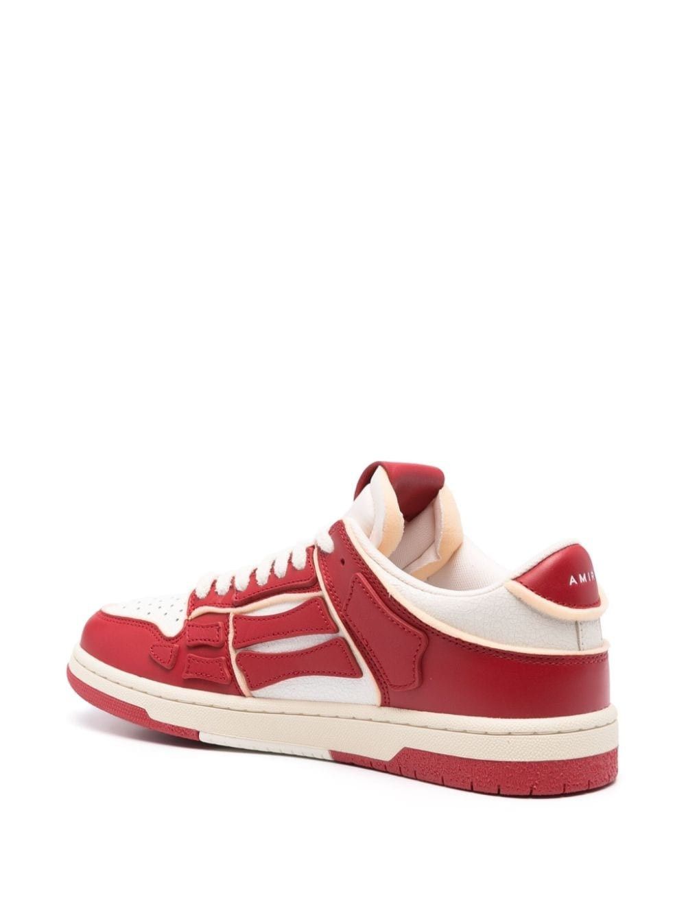 Amiri o1s1wg110625 Collegiate Skelton Panelled Sneakers Multicolor Size US 12 / EU 45 - 3 Thumbnail
