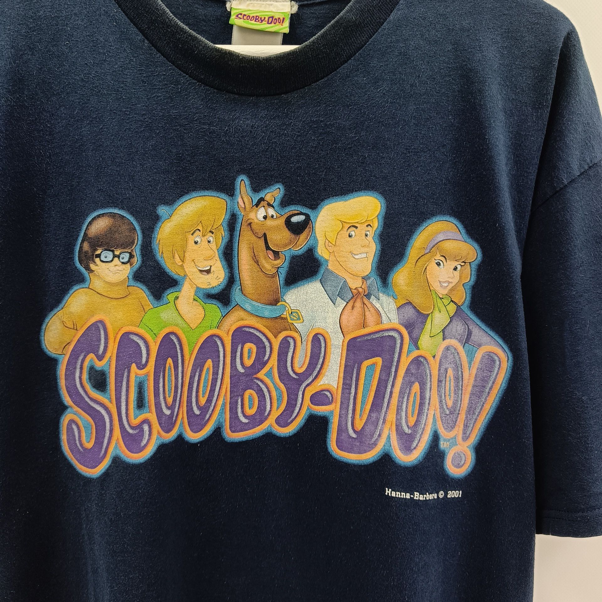 Vintage Vintage Scooby doo all charactest big logo t-shirt Size US XL / EU 56 / 4 - 3 Thumbnail