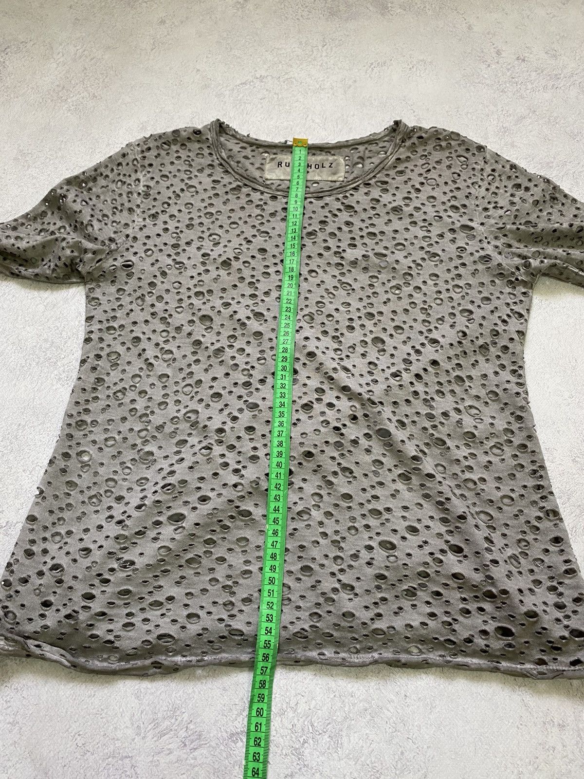 Rundholz Rundholz Dip Women’s Distressed Long Sleeve Top Size M-L Size M / US 6-8 / IT 42-44 - 16 Thumbnail