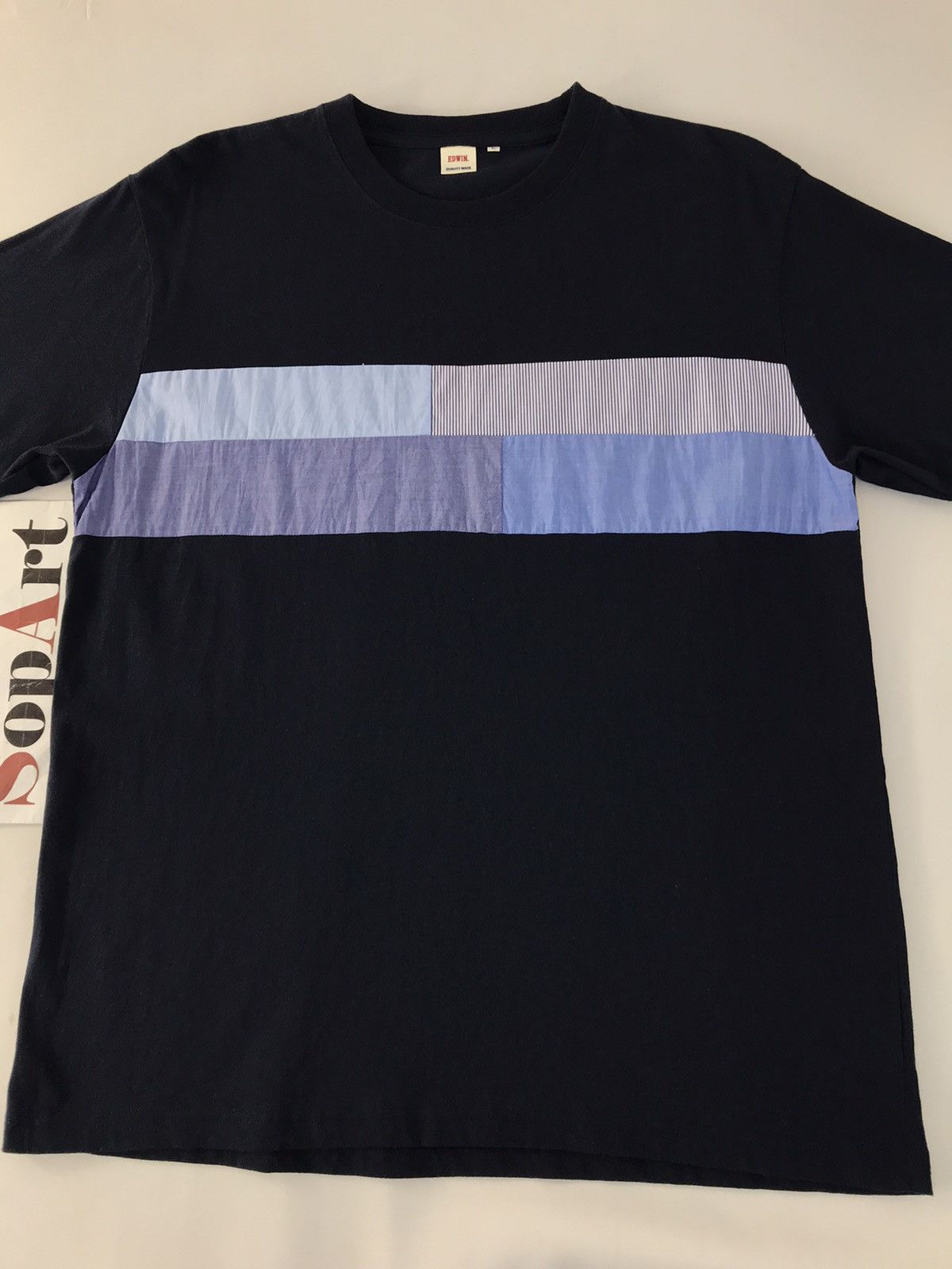Edwin × Japanese Brand Edwin Fabric Connection Design Tee Size US L / EU 52-54 / 3 - 3 Thumbnail