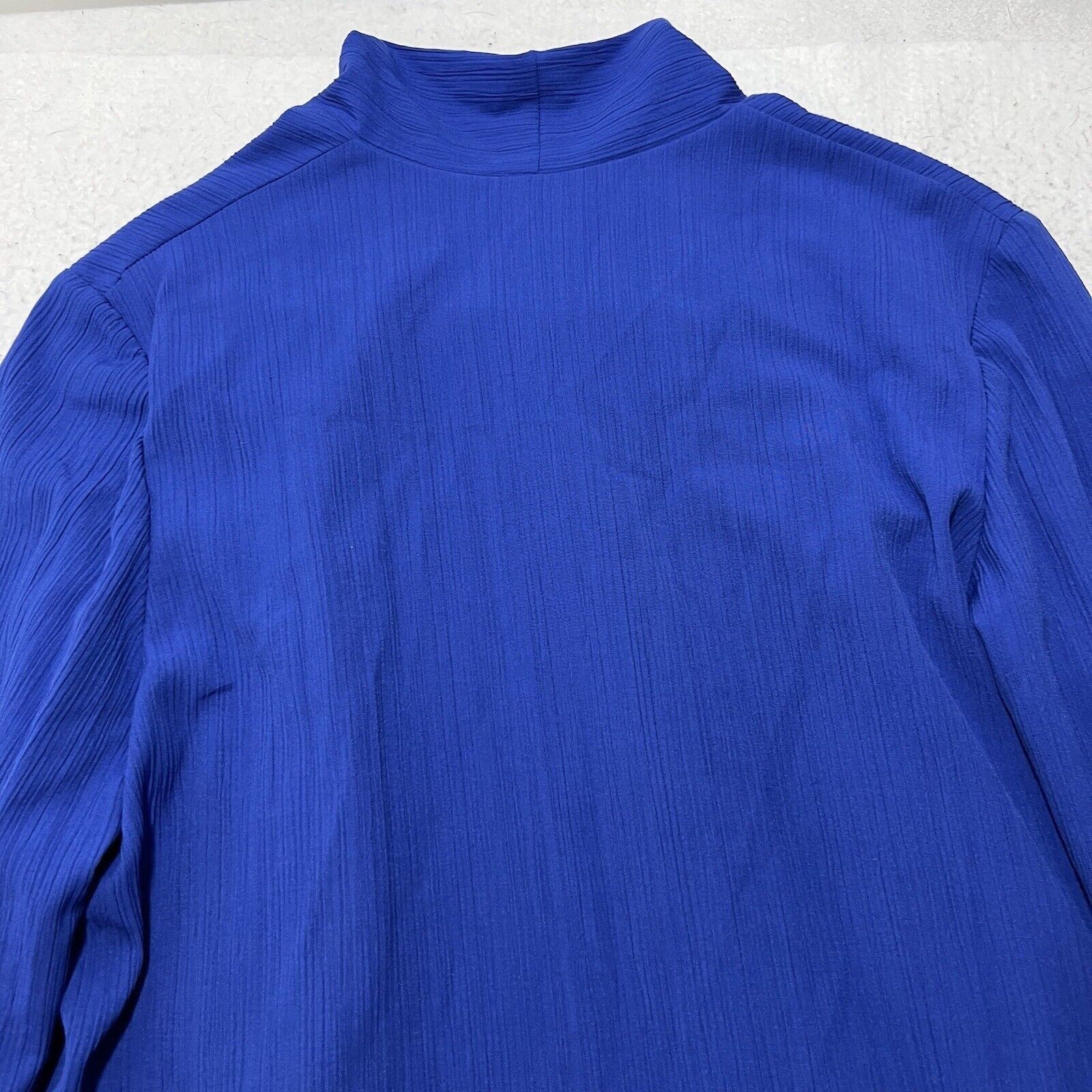 Vintage Vintage GW Originals 40 Open Front Blazer Blue Pockets USA Size M / US 6-8 / IT 42-44 - 12 Thumbnail