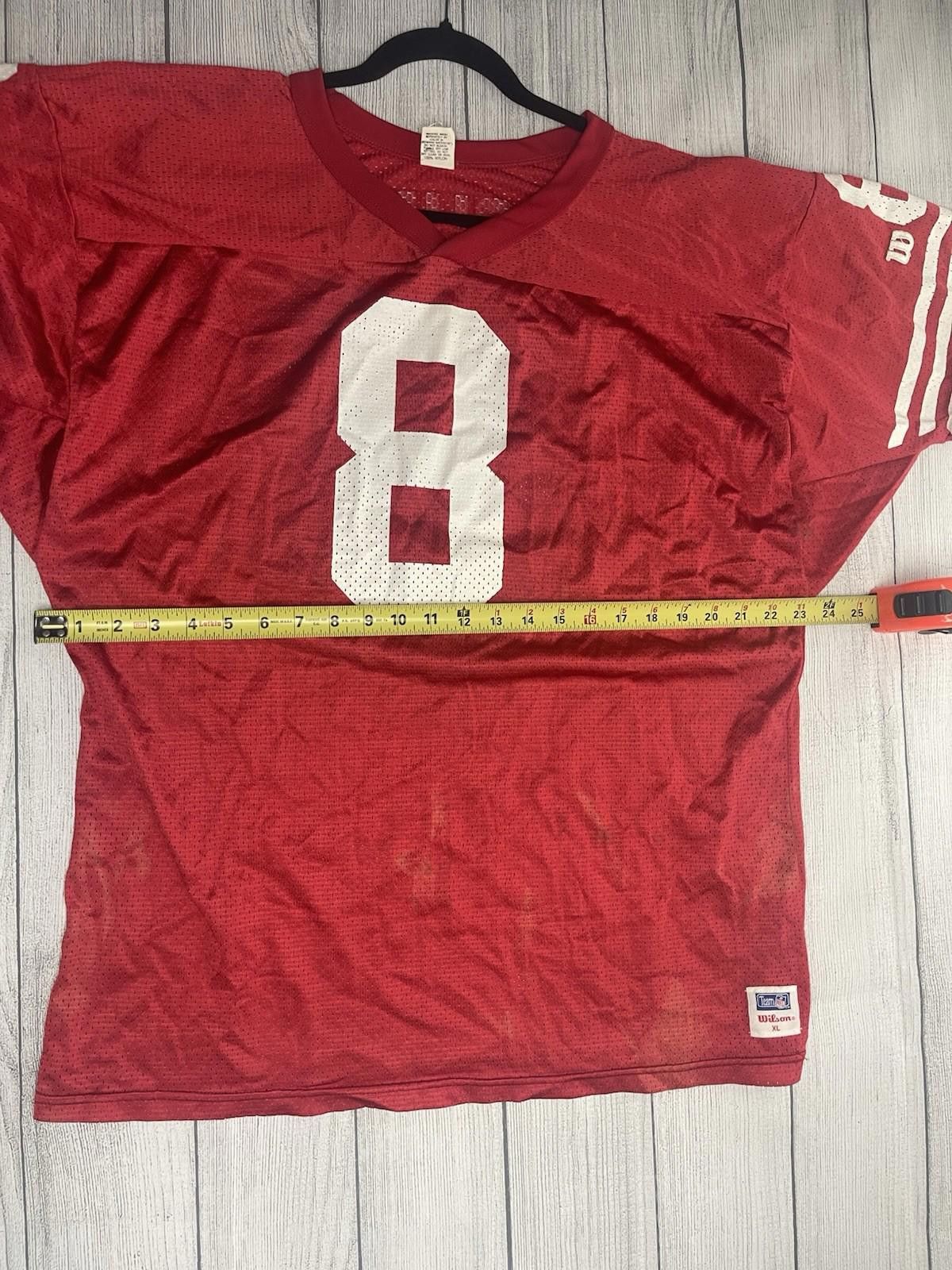 Wilson VTG San Francisco 49ers Jersey Nick Young X-Large Wilson Size ONE SIZE - 7 Thumbnail