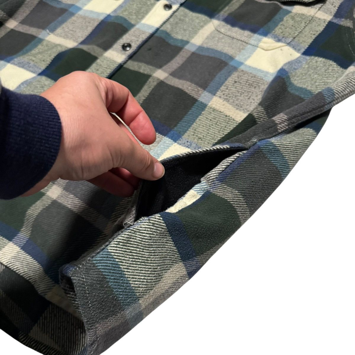 Orvis Orvis Flannel Heavyweight Plaid Button Down Shirt Men's 2XL Size US XXL / EU 58 / 5 - 4 Thumbnail