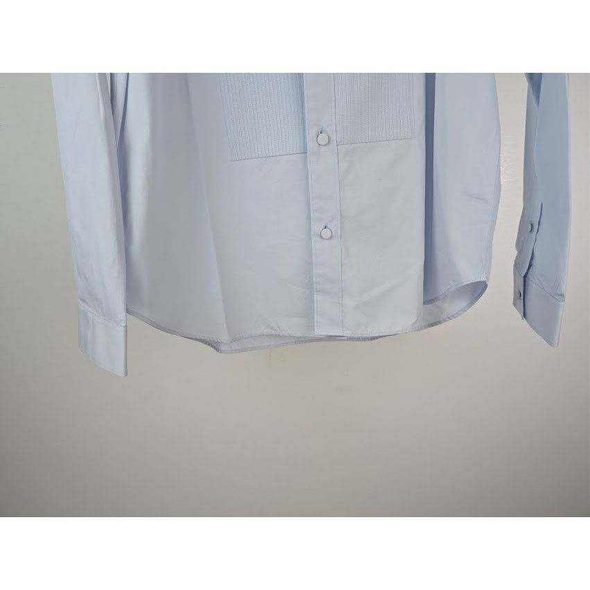 Gucci o1rshd1 Piece Dyed Popeline Boxy Shirt in Baby Blue / Mix Size US M / EU 48-50 / 2 - 5 Thumbnail