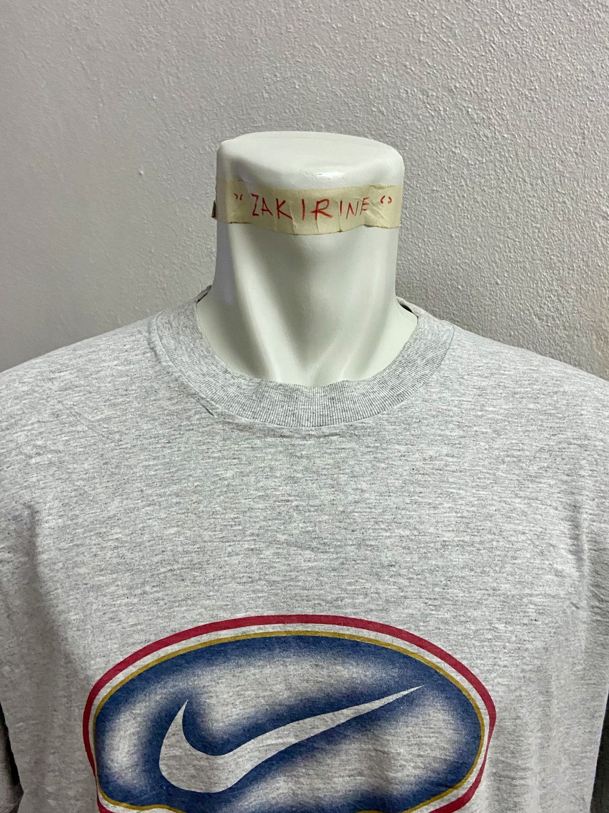 Nike Vintage 1990s Nike Air Uptempo graphic T-shirt. Size US L / EU 52-54 / 3 - 7 Thumbnail