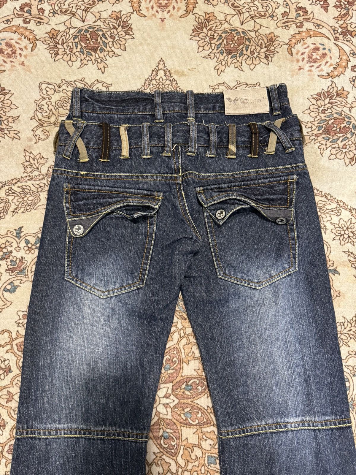 Vintage Ba-Tsu Studio Double Waist Jeans