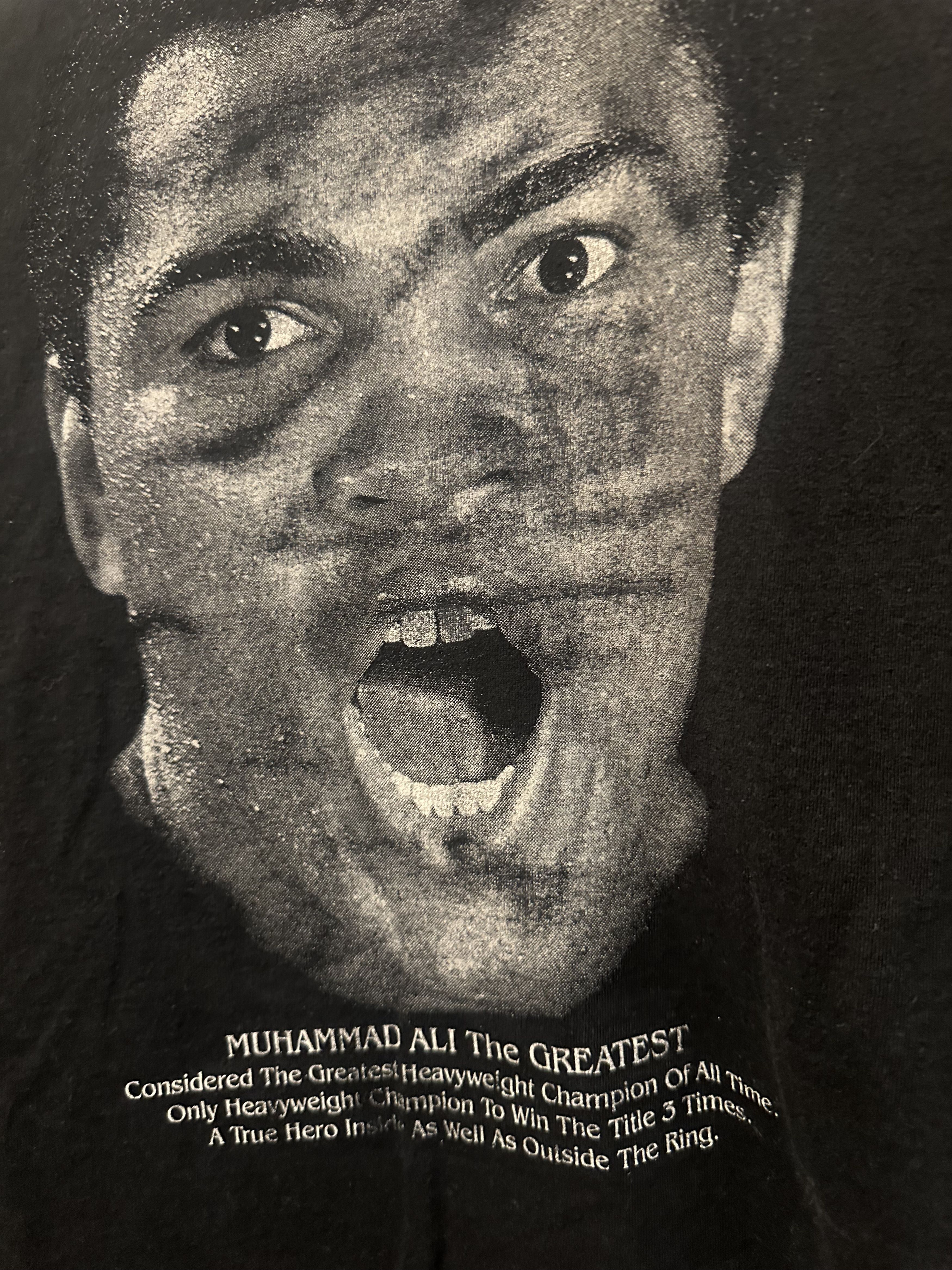 Vintage Muhammad Ali Big Face Size US XXL / EU 58 / 5 - 2 Thumbnail