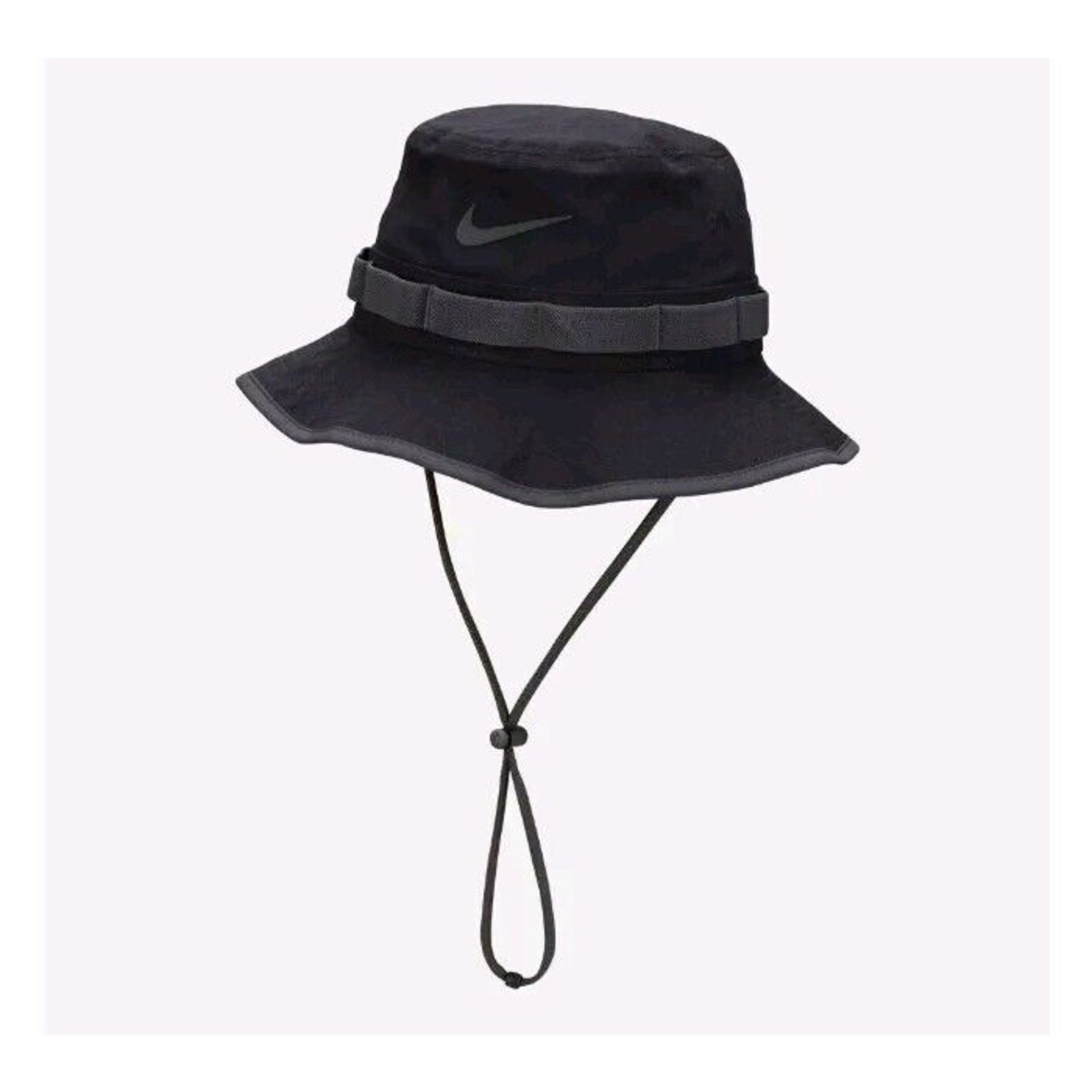 Nike Nike Dri-Fit Apex Bucket Hat Unisex Adult Size Medium Black Size ONE SIZE - 1 Thumbnail