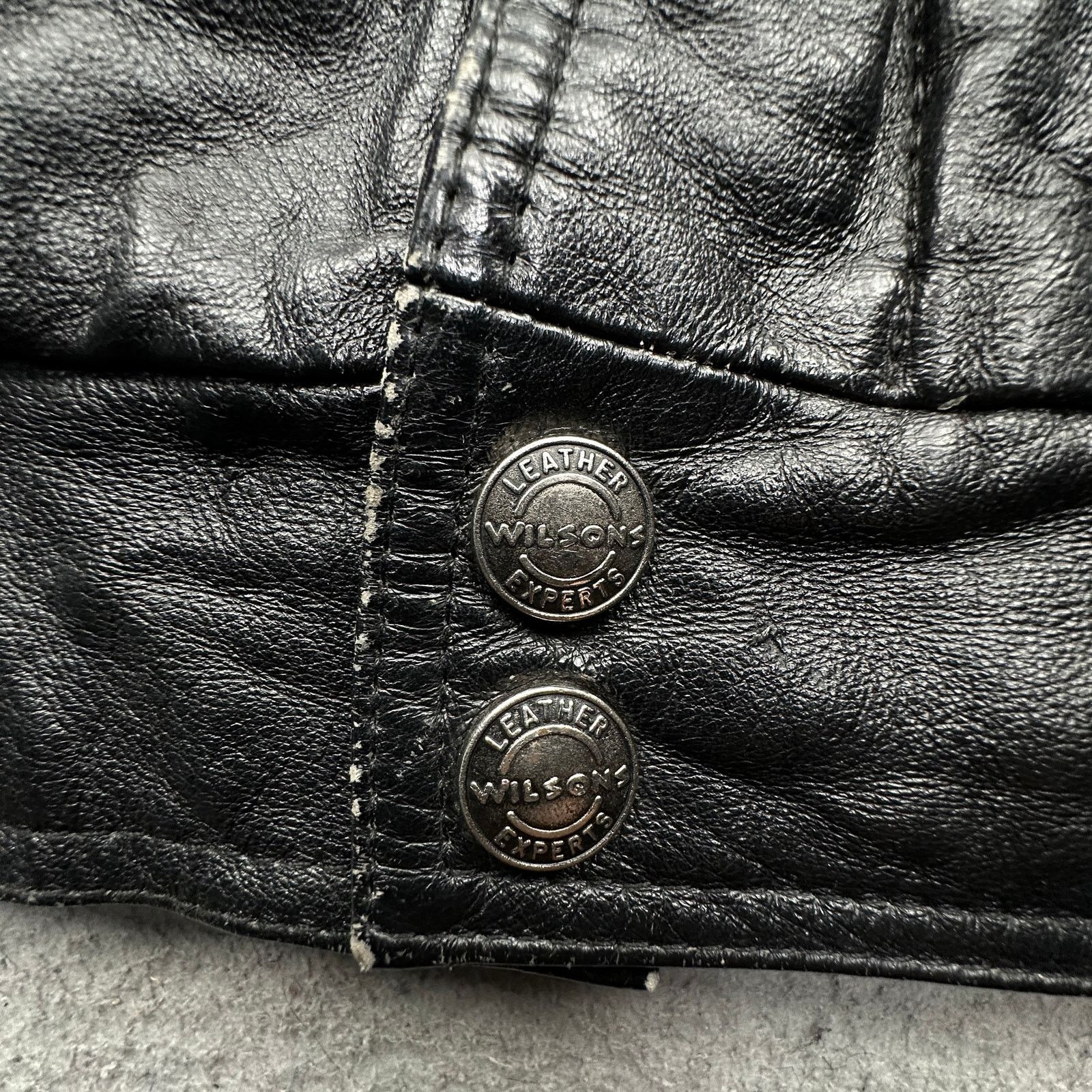 Wilsons Leather Vintage Wilsons Thinsulate Leather Bomber Jacket Mens XL Size US XL / EU 56 / 4 - 7 Thumbnail