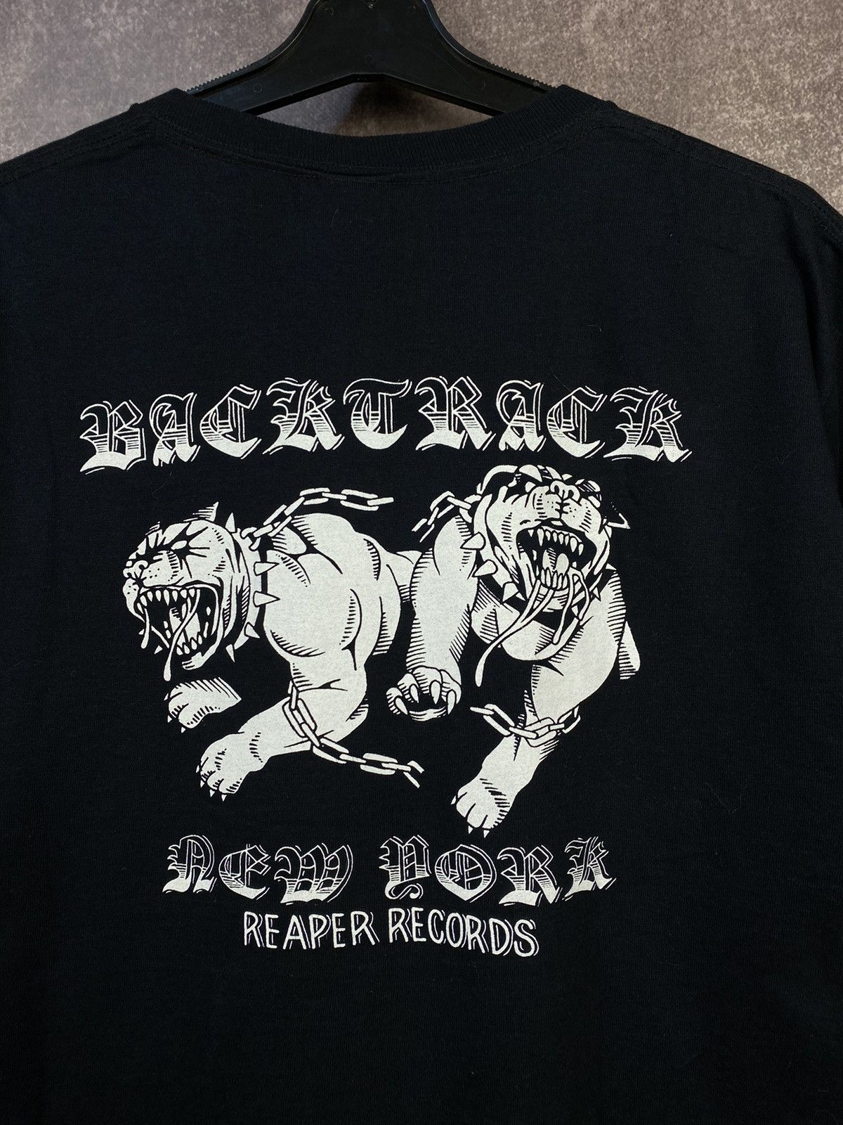 Band Tees × Vintage Vintage 90s Leftover crack back band tee hardcore punk Size US M / EU 48-50 / 2 - 3 Thumbnail