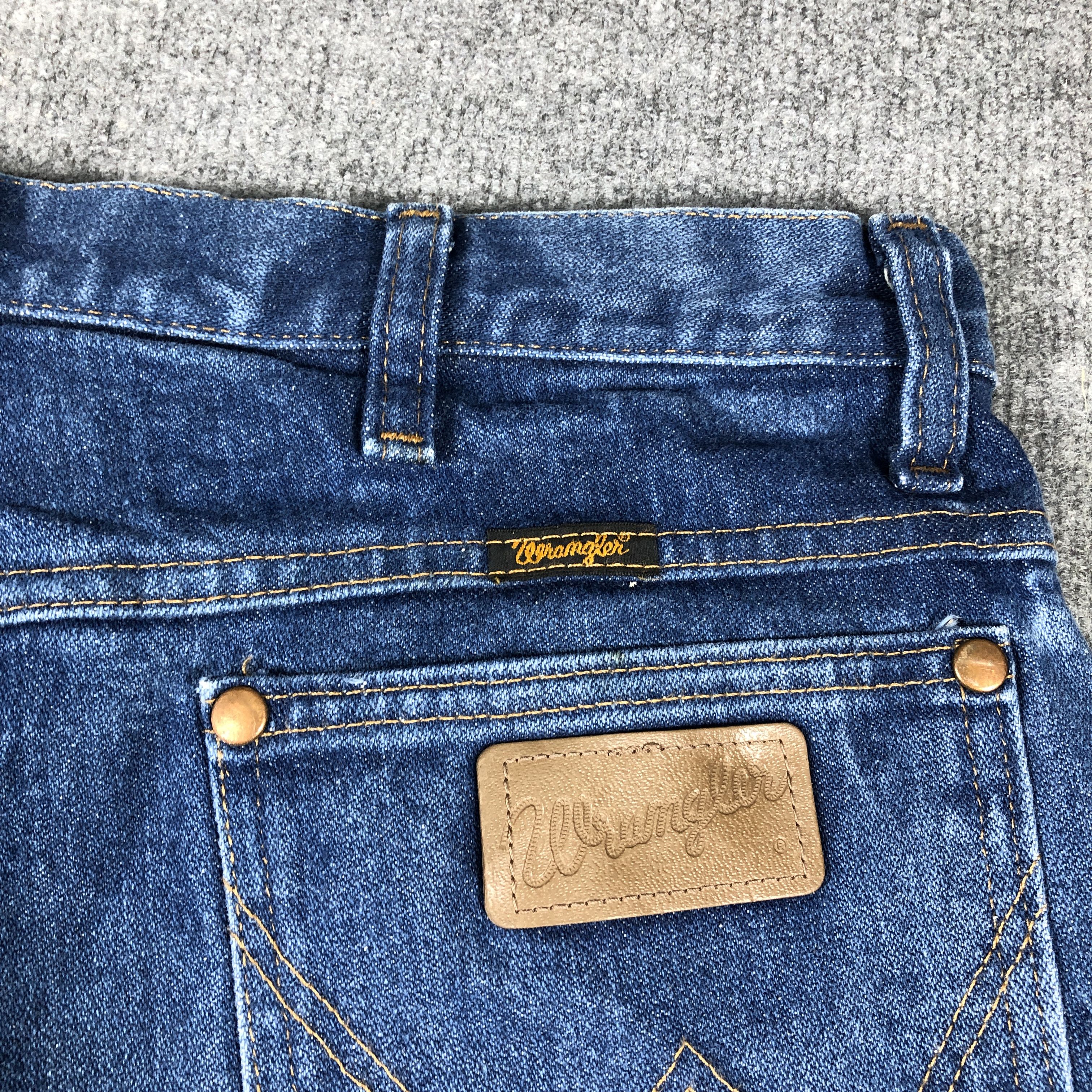 Vintage × Wrangler Vintage Wrangler Blue Wash Jeans L685 Size US 34 / EU 50 - 6 Thumbnail