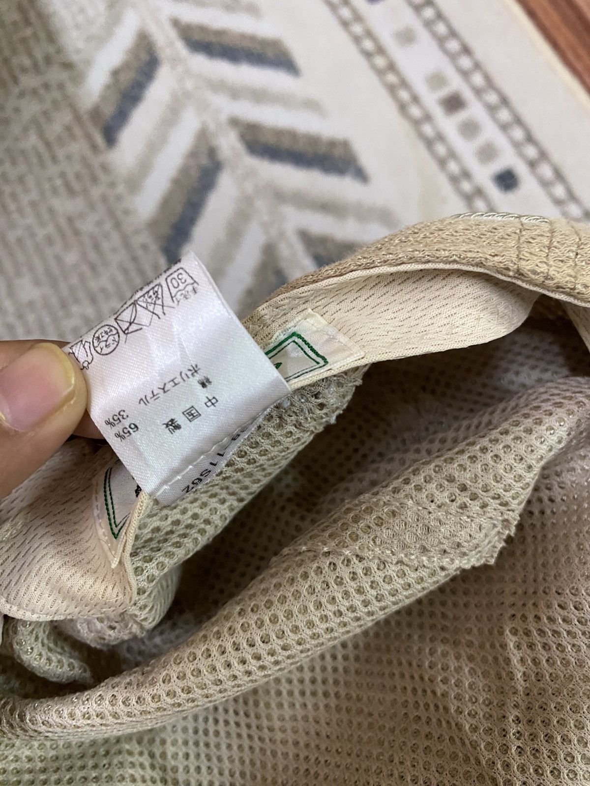 Japanese Brand × Vintage Vintage Crocodile Small Logo Baretta Hat Size ONE SIZE - 6 Thumbnail