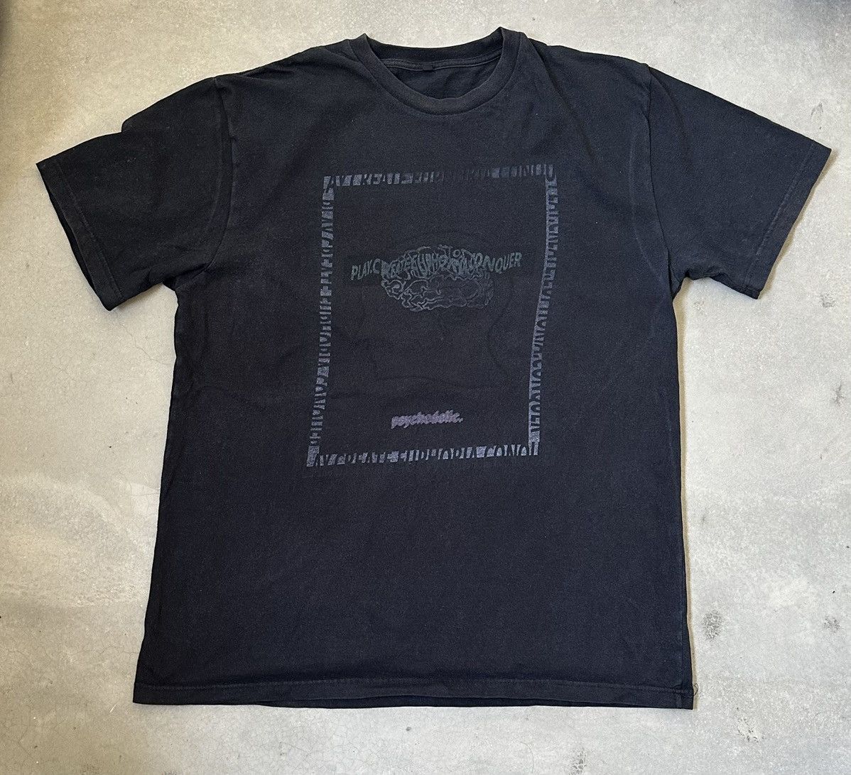 Vintage PSYCHEDELIC PLAY CREATE EUPHORIA CONQUER TEE Size US M / EU 48-50 / 2 - 1 Thumbnail