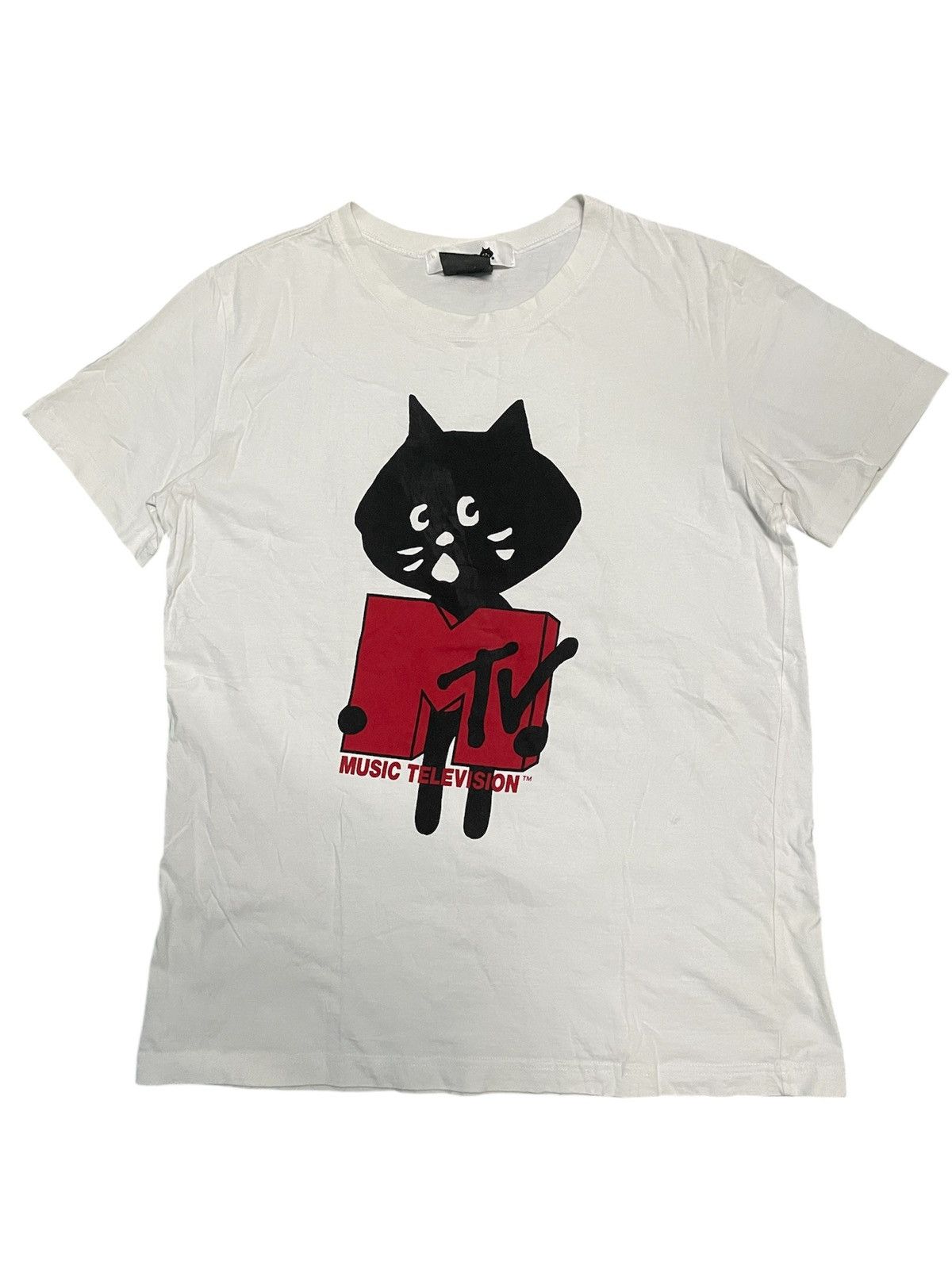 Issey Miyake × Mtv × Ne-Net Ne-Net MTV tshirt Size M / US 6-8 / IT 42-44 - 1 Thumbnail